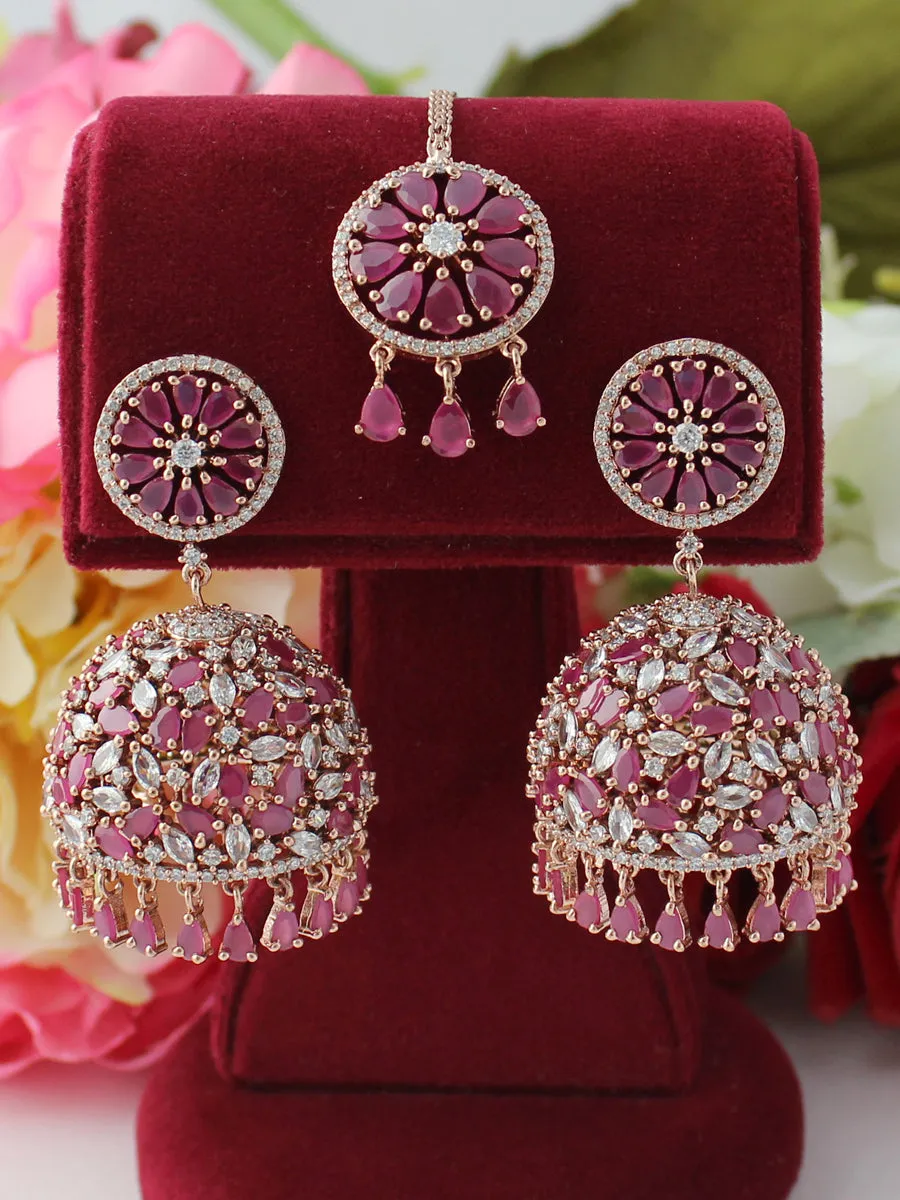 Romika Earrings & Tikka