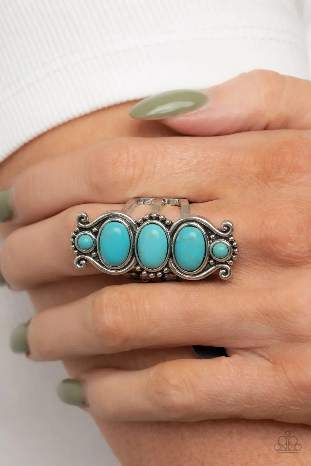 Roswell Relic - Blue (Turquoise) Ring