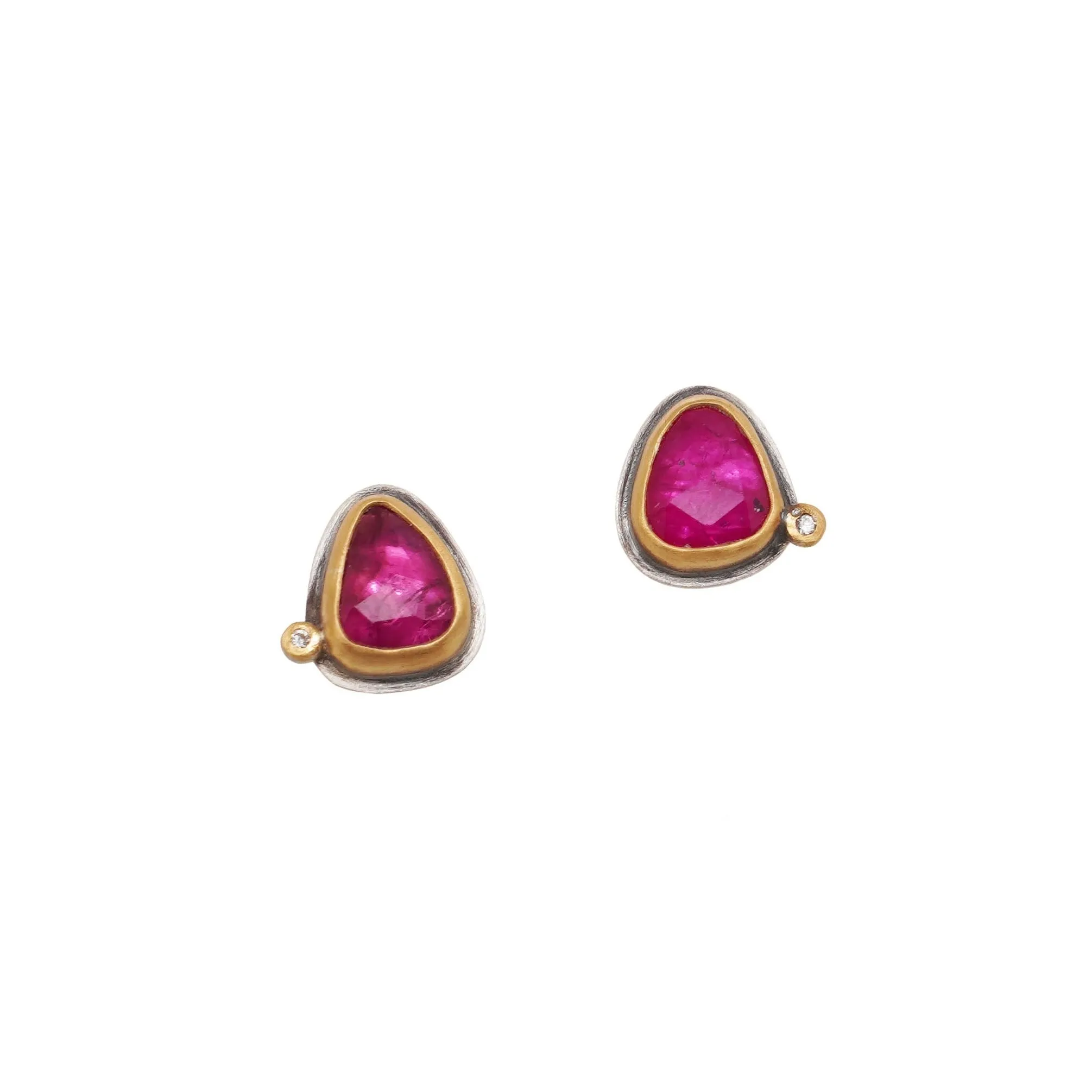 Ruby Stud Earring