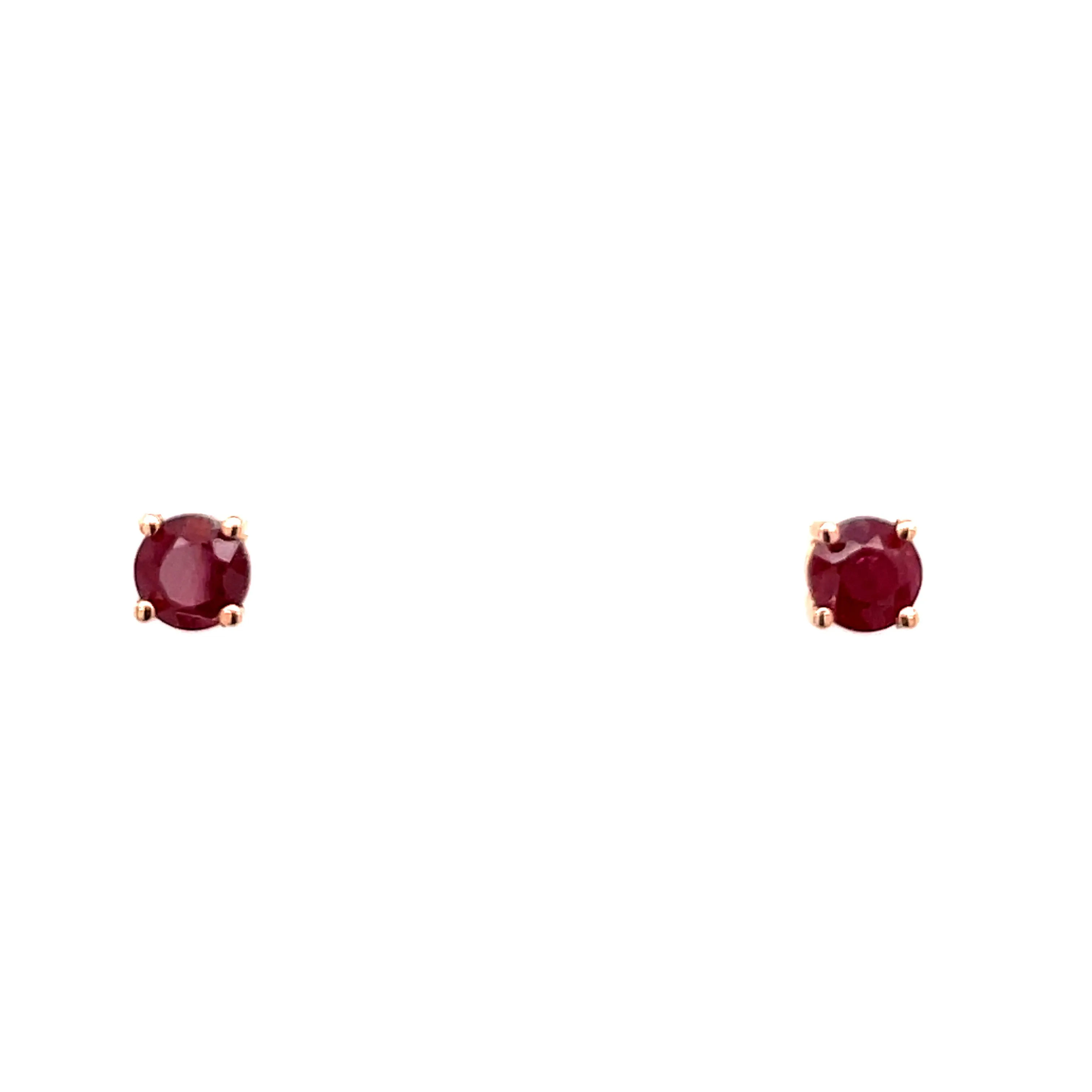 Ruby Stud Earrings