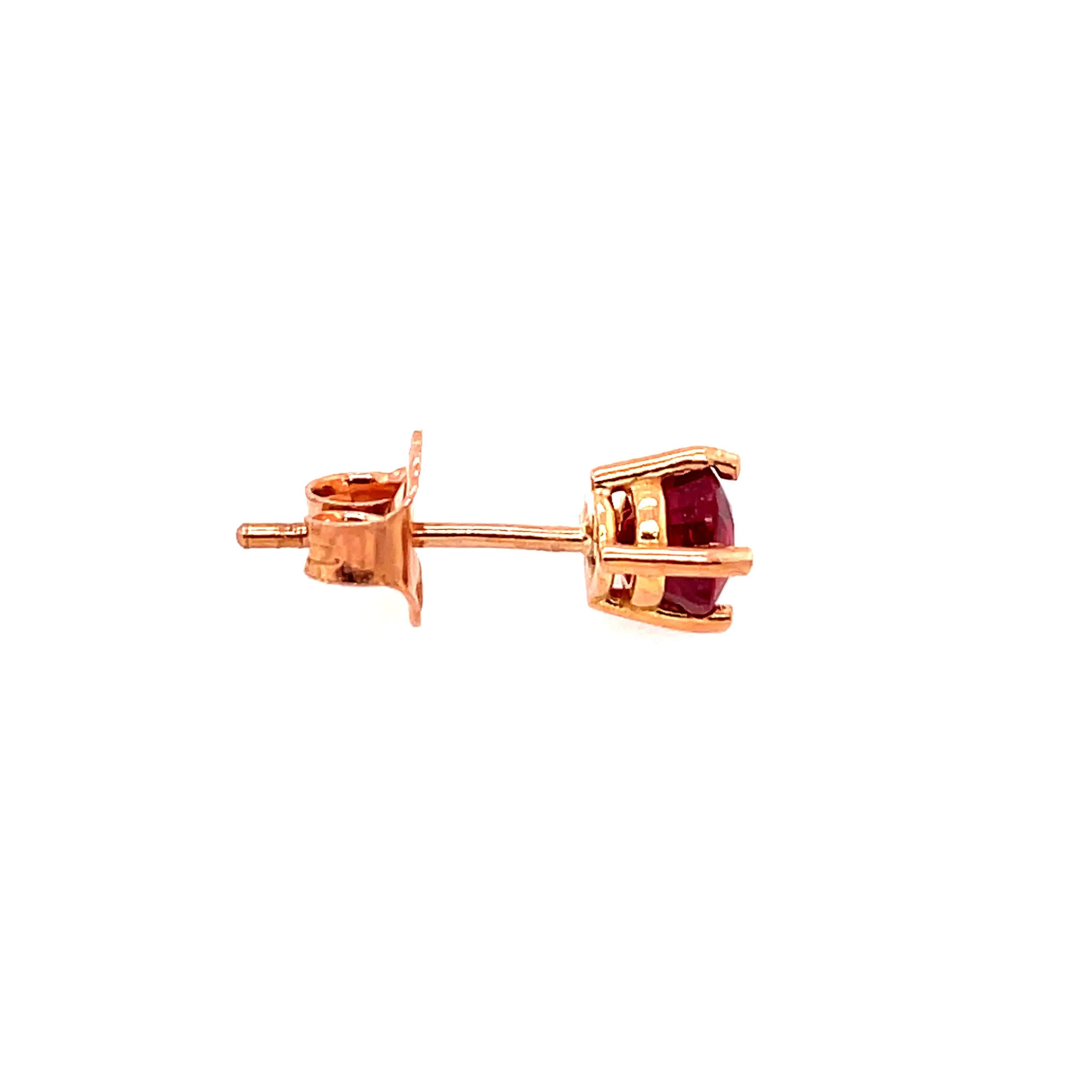 Ruby Stud Earrings