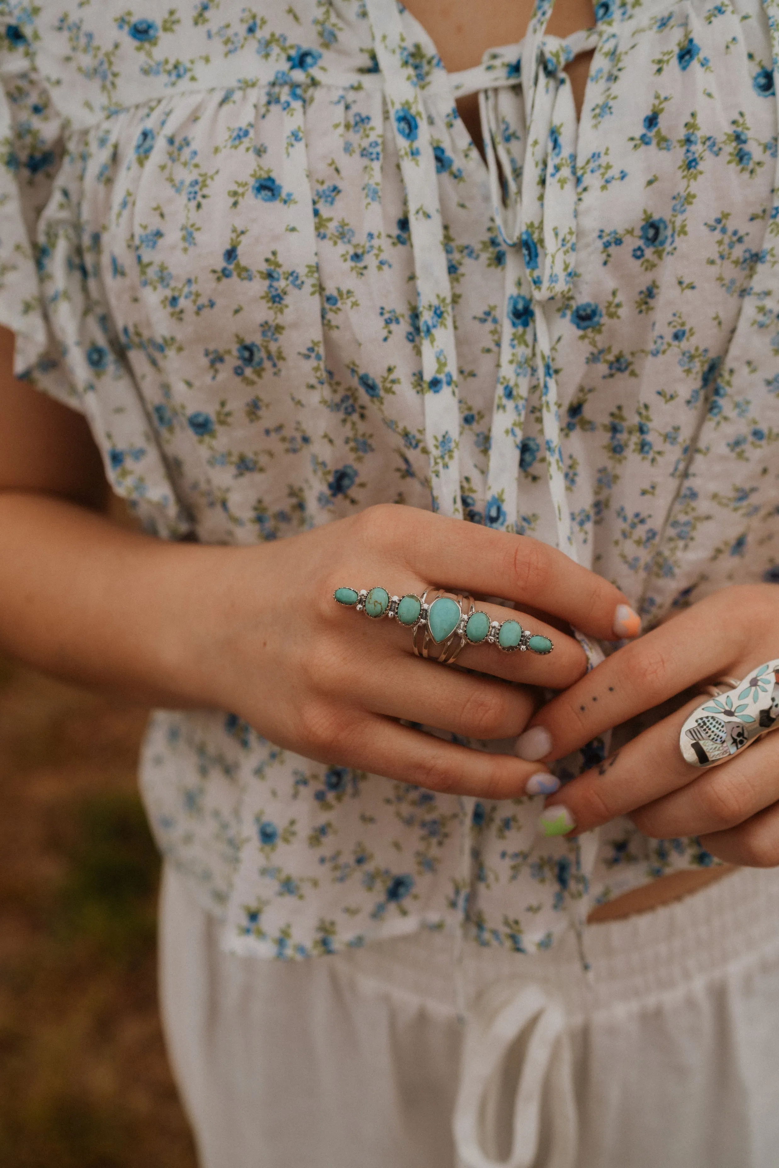 Salihah Ring | Turquoise