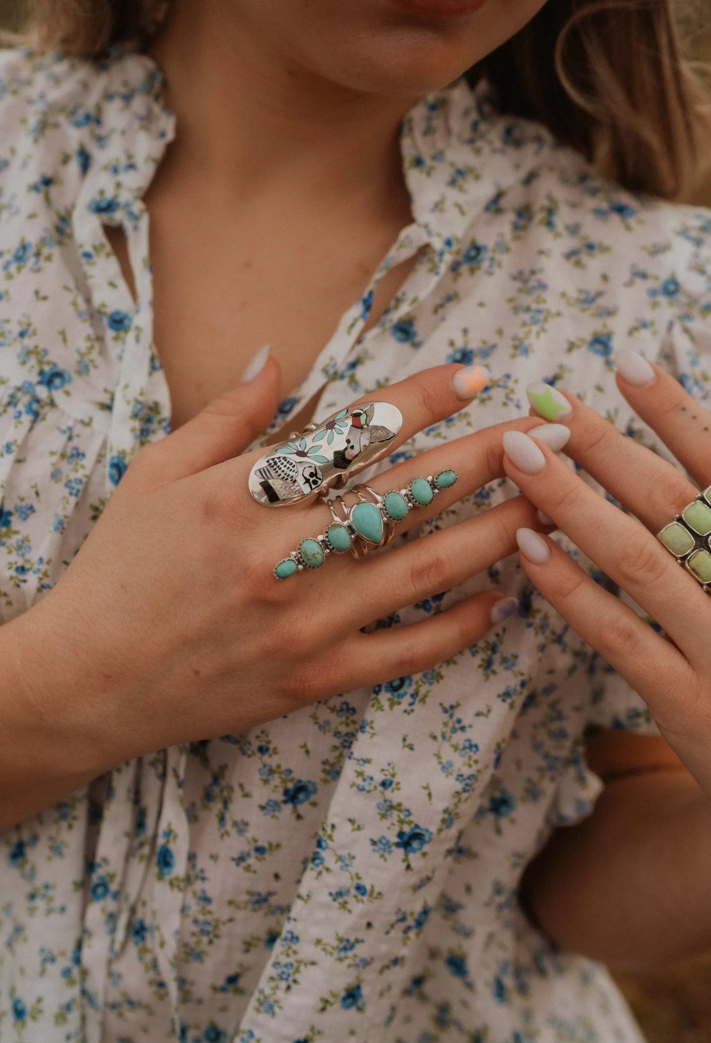 Salihah Ring | Turquoise