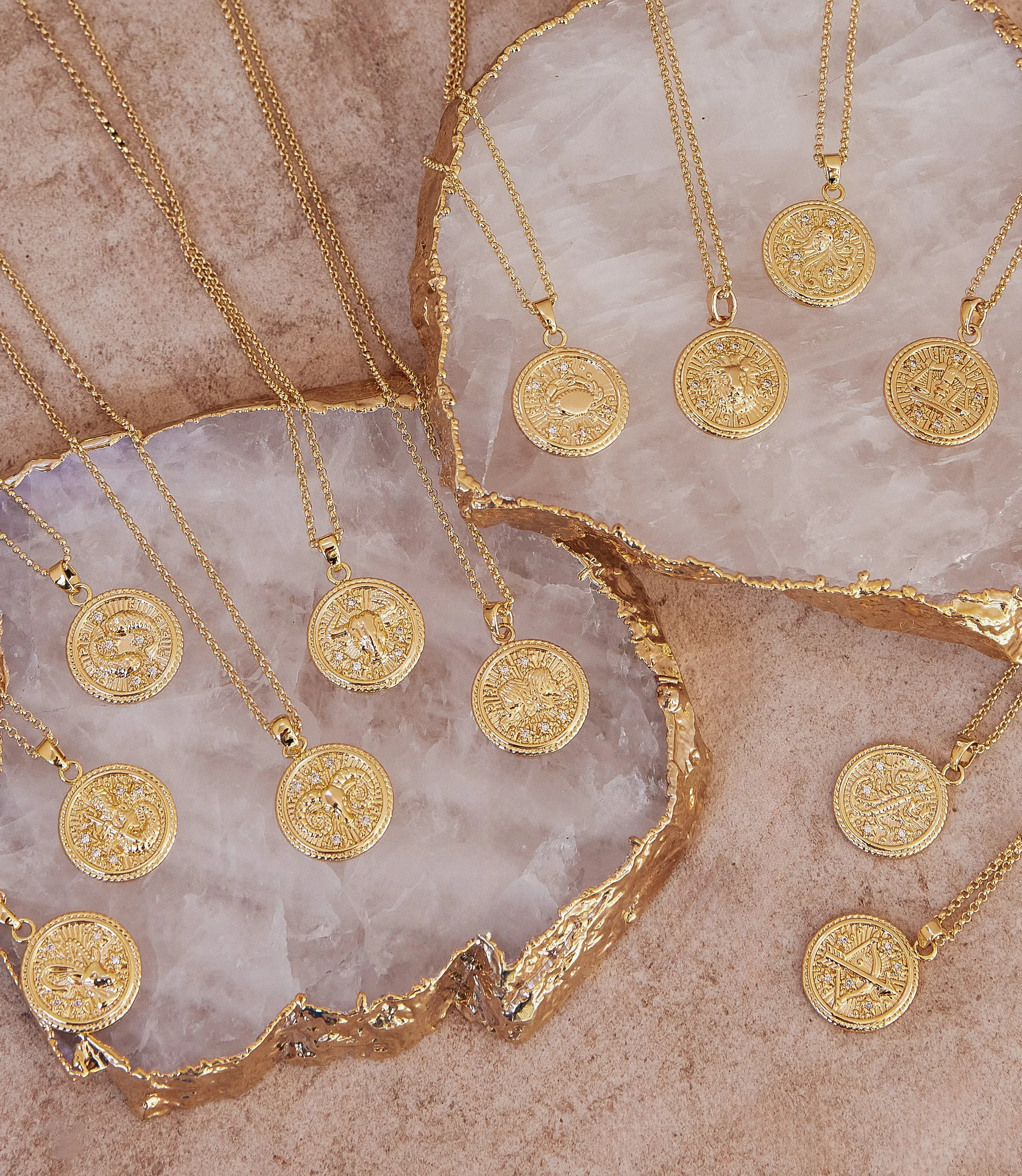 Scorpio Coin Necklace