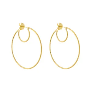 SE865 18K Gold Plated Hoop