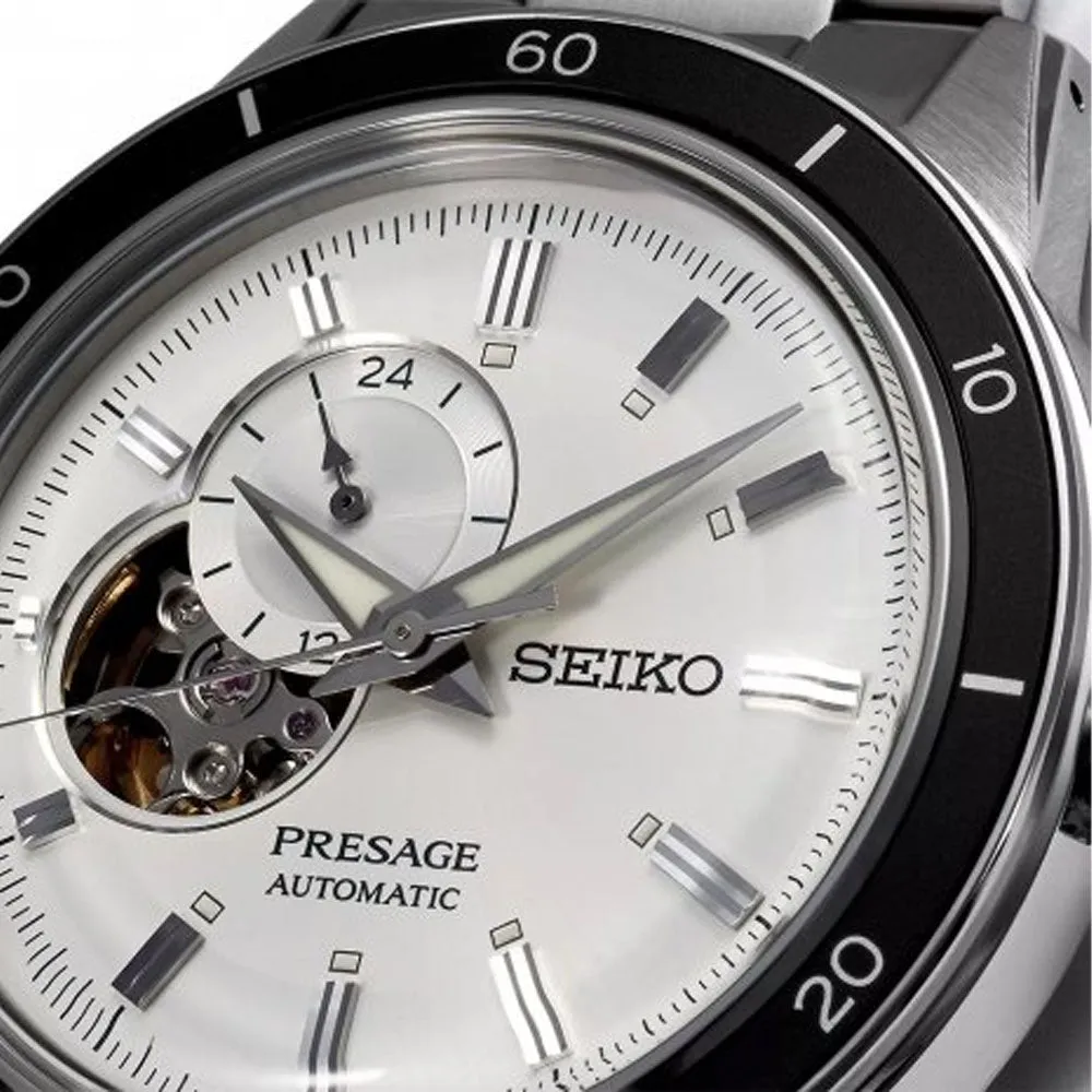 Seiko Presage White Dial Men 40.8mm