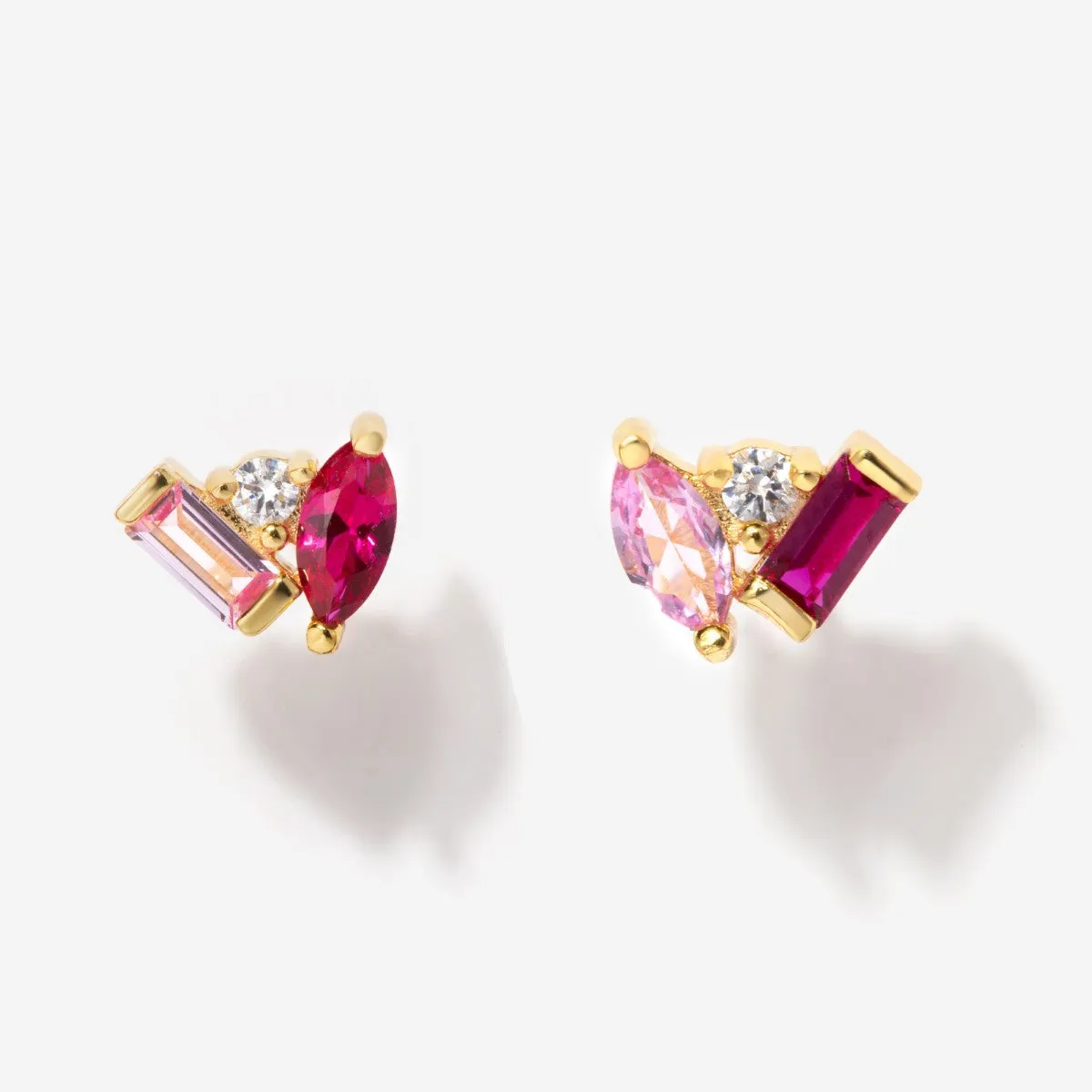 Seraphina Celeste Stud Earrings