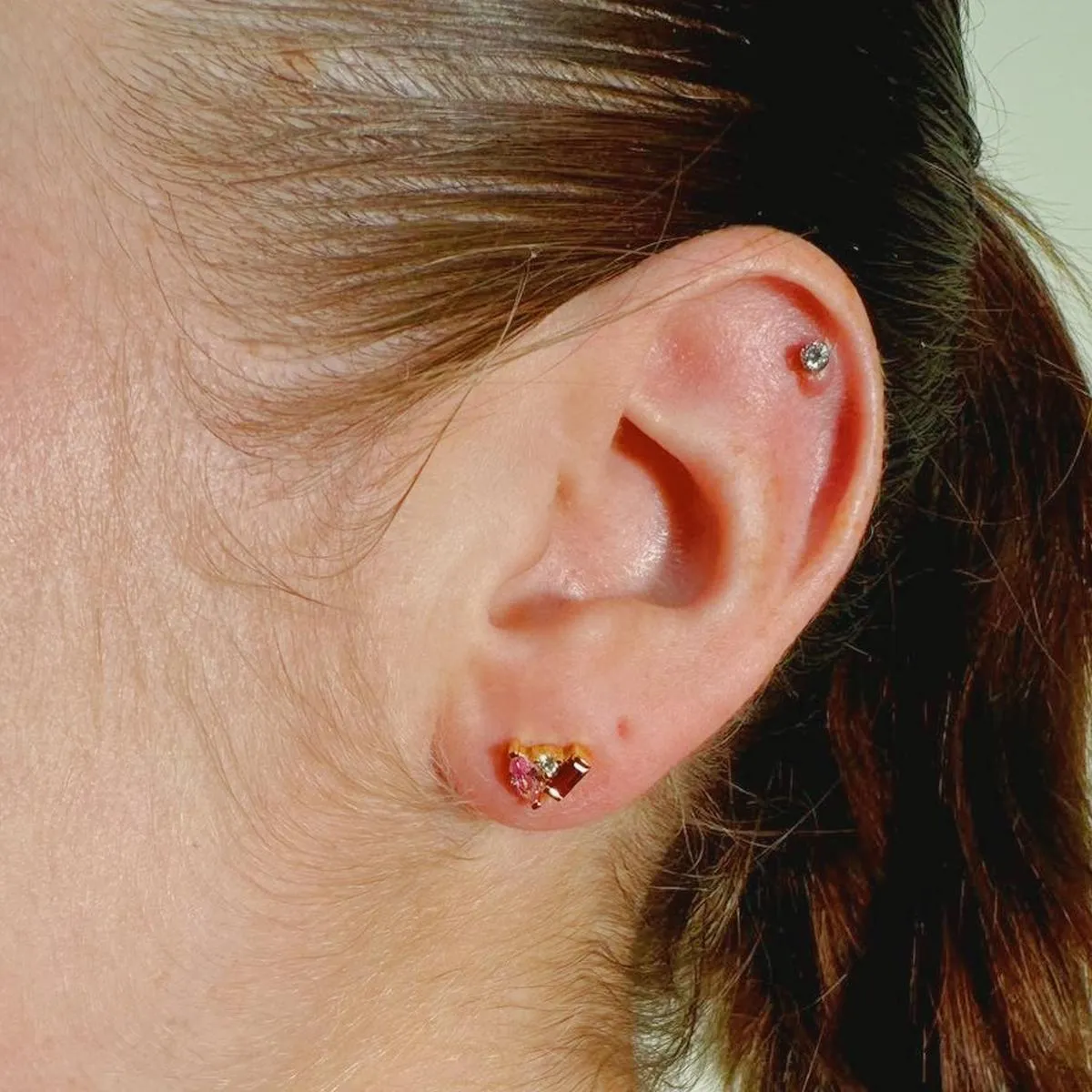 Seraphina Celeste Stud Earrings