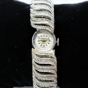 SHEFFIELD Hidden Ladies Watch Bracelet Cal. 5011B Swiss Vintage Wristwatch