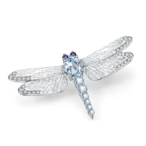 Silver Brooch "Dragonfly"