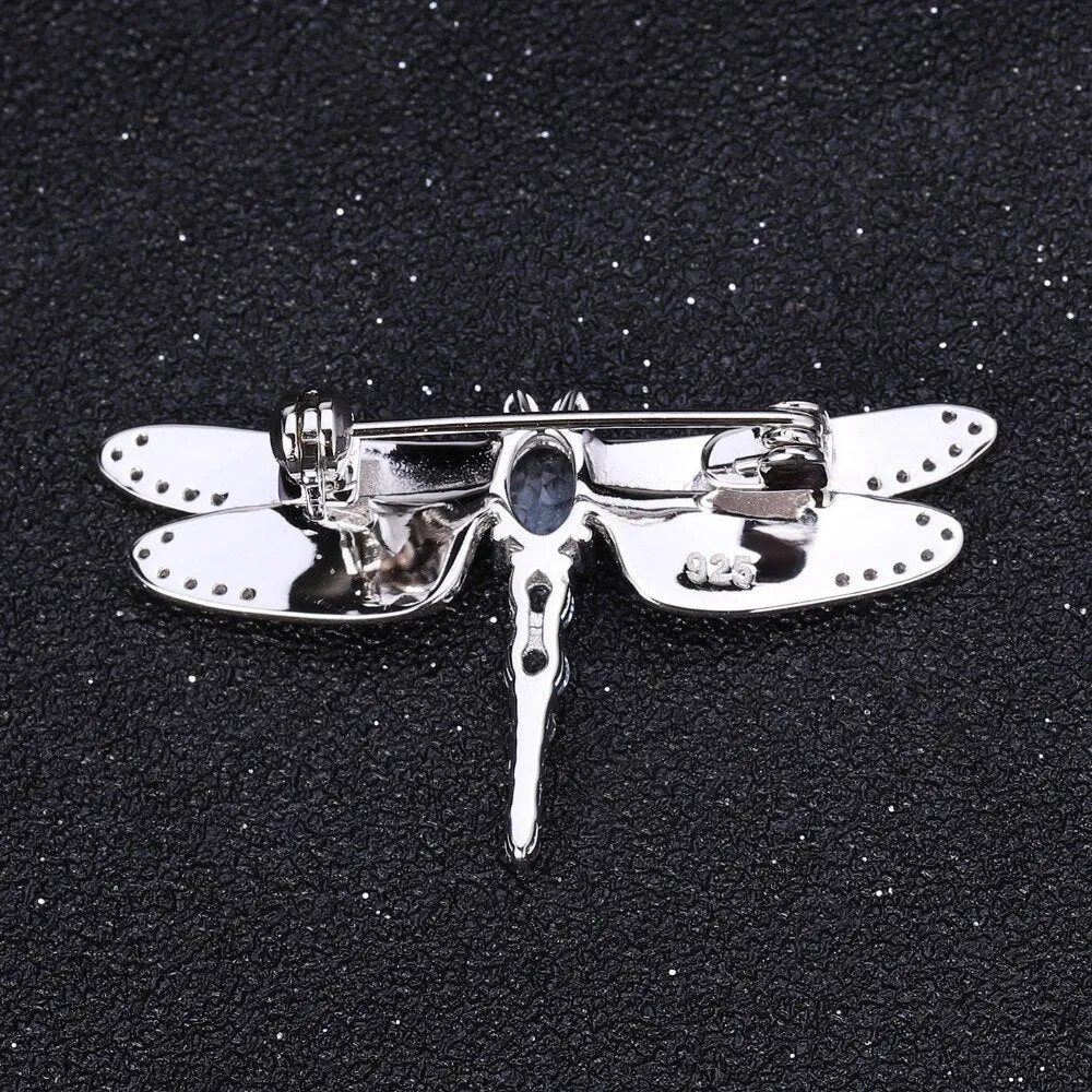 Silver Brooch "Dragonfly"