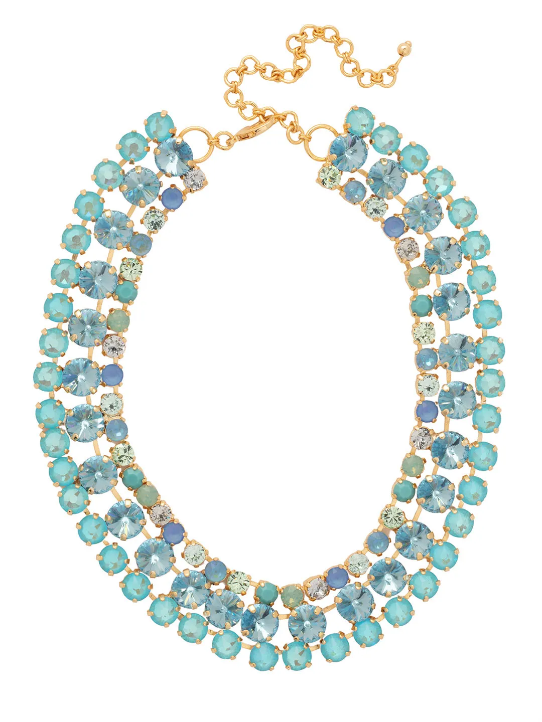 Sloane Layered Statement Necklace - NFL60BGOC