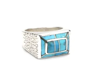 Small Double Rectangle Ring