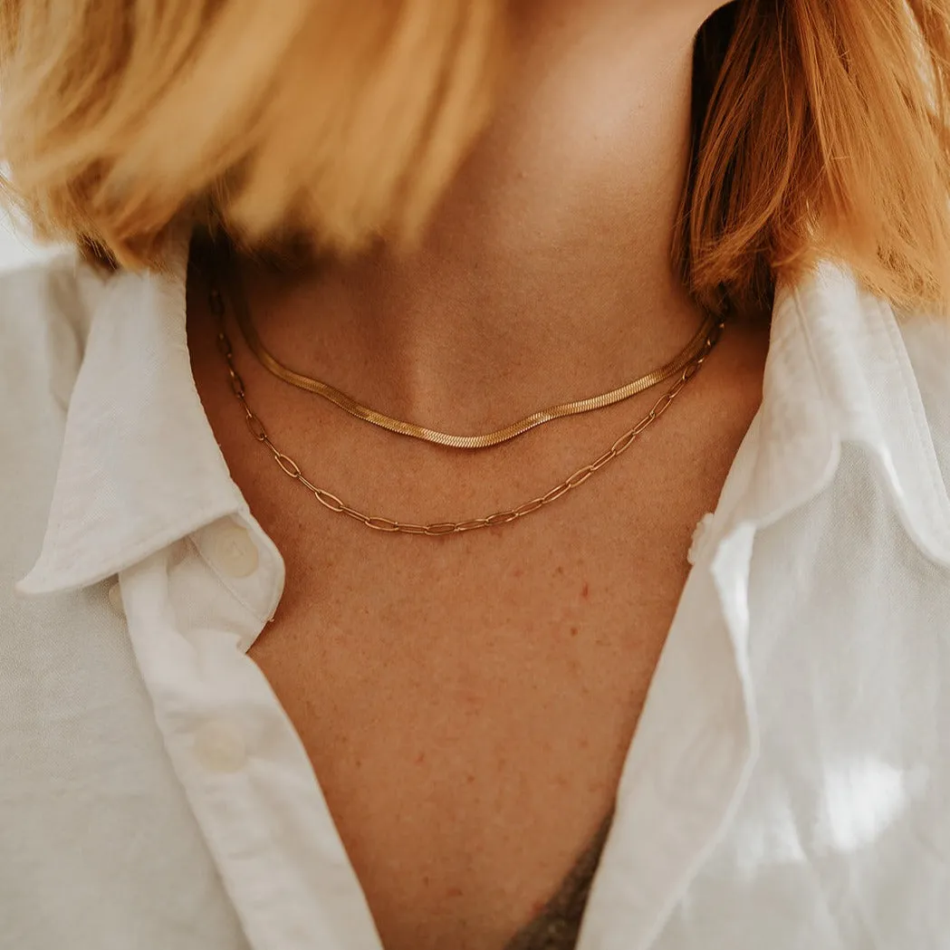 Snake Chain   Large Paperclip