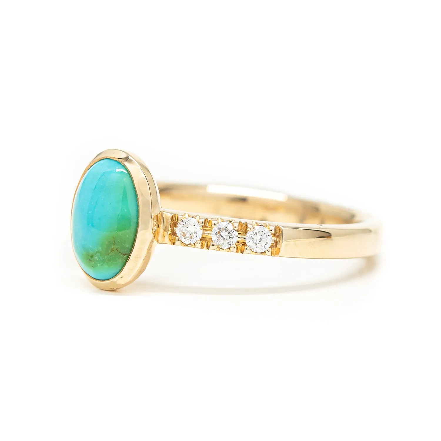 Sonoran Gold Turquoise Ring