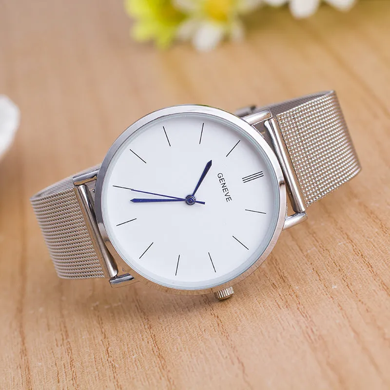 Stainless Steel Dress Watch