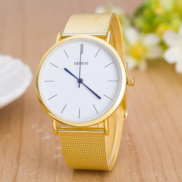 Stainless Steel Dress Watch