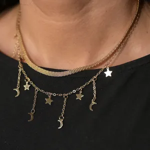 Stars & Moon Necklace