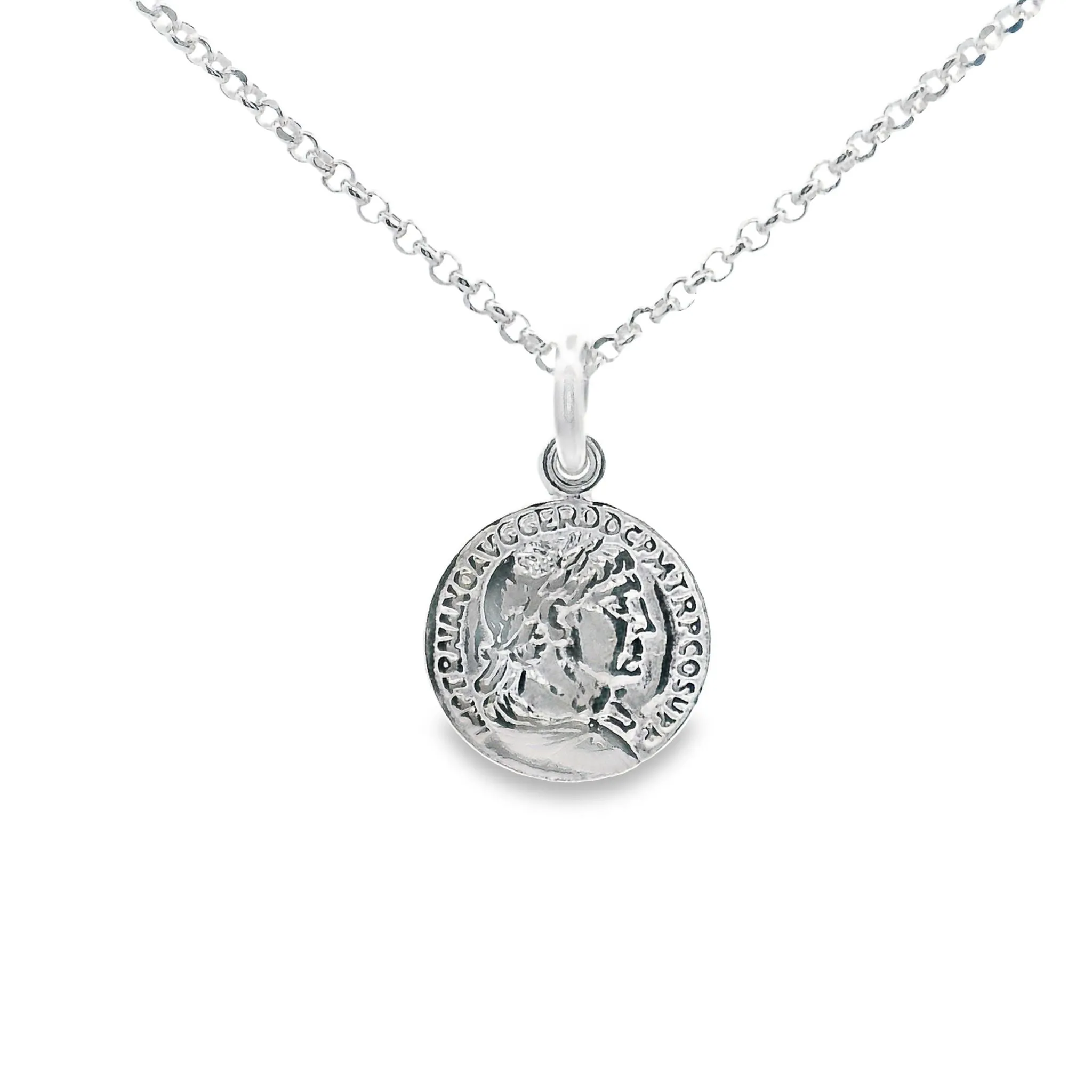 Sterling Silver Chain with Coin