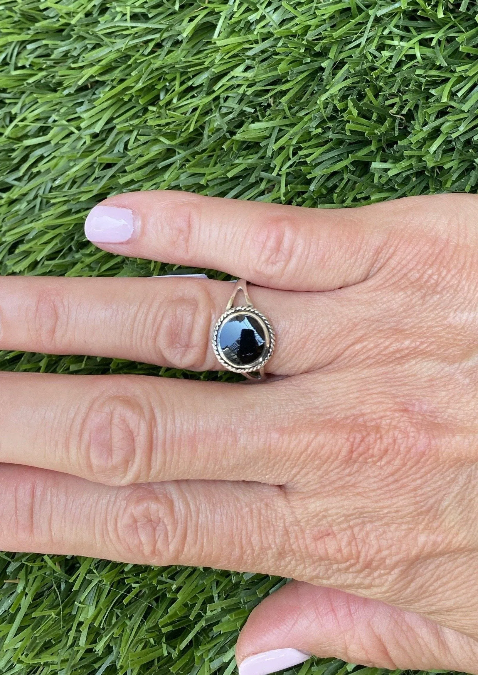 Sterling Silver Double Prong