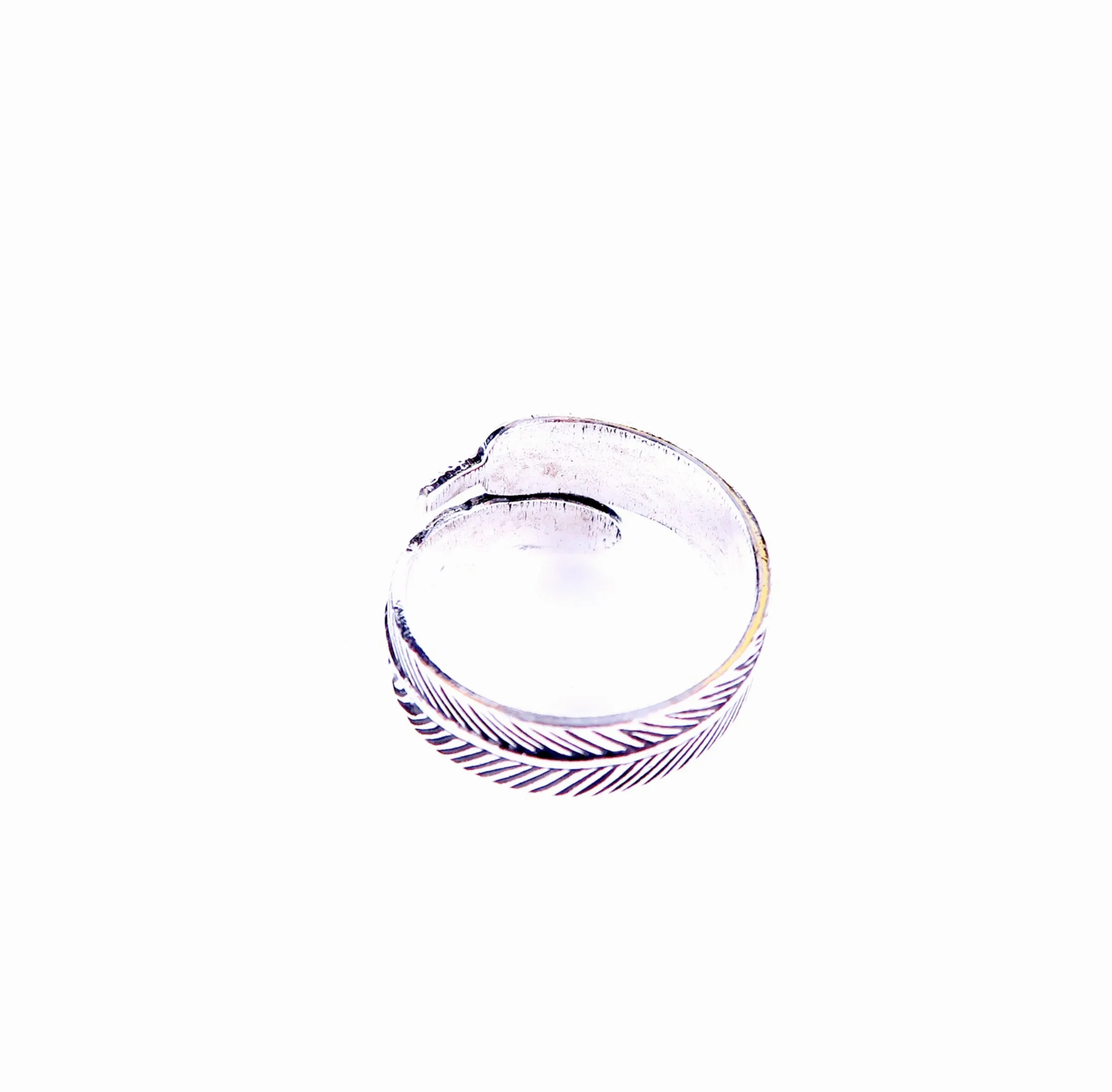 Sterling Silver Feather Ring