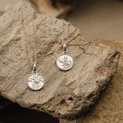 Sterling Silver Necklace - Tui Coin