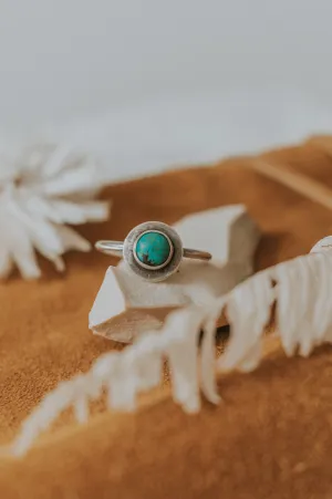 Stone Stacking Ring with Turquoise - a few left in size 12!