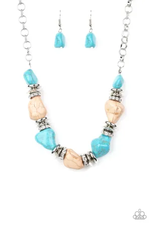 Stunningly Stone Age Multi  Necklace Paparazzi
