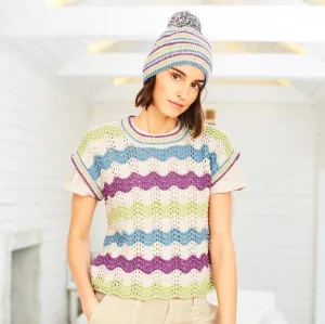 Stylecraft | ReCreate DK | Knitting Pattern 10059 | Jumper, Tank Top & Hat