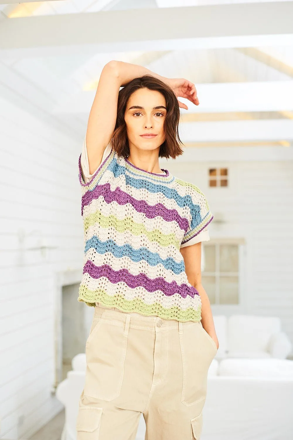 Stylecraft | ReCreate DK | Knitting Pattern 10059 | Jumper, Tank Top & Hat