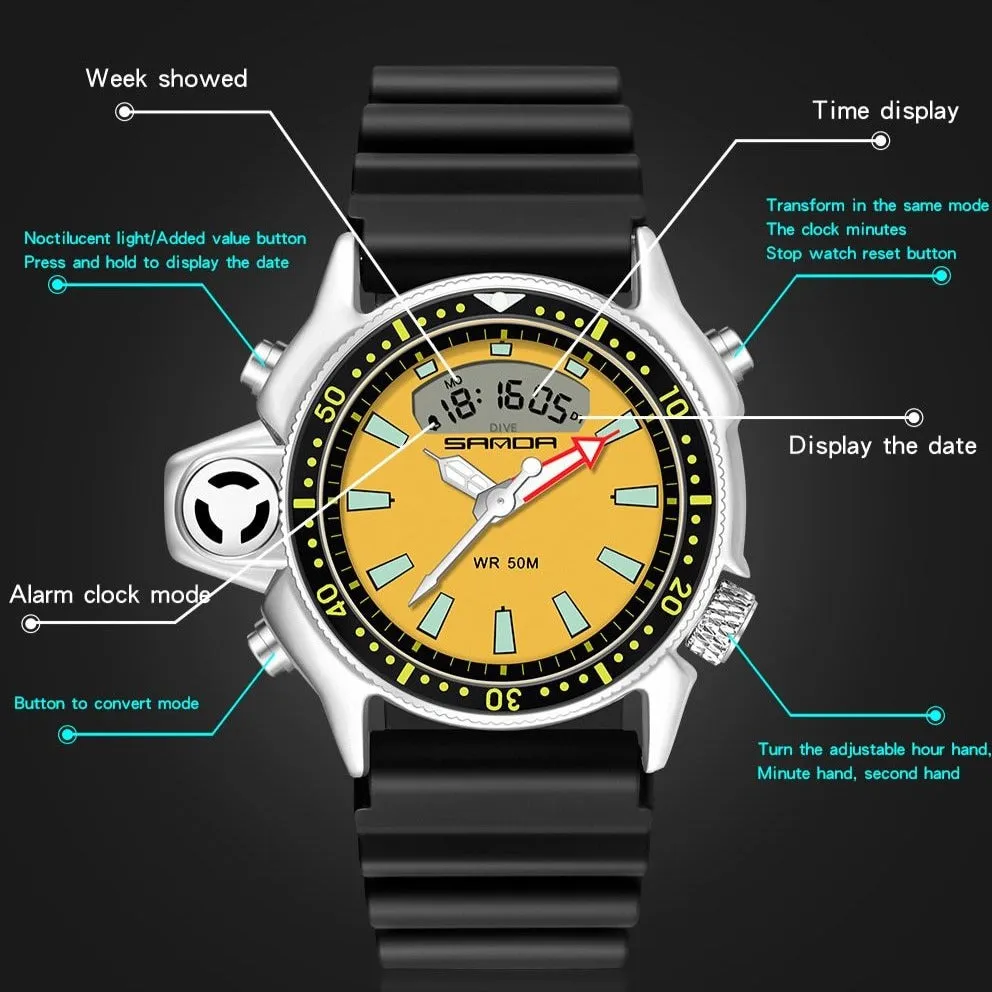 Tactical Military Watch S-Shock G-3008