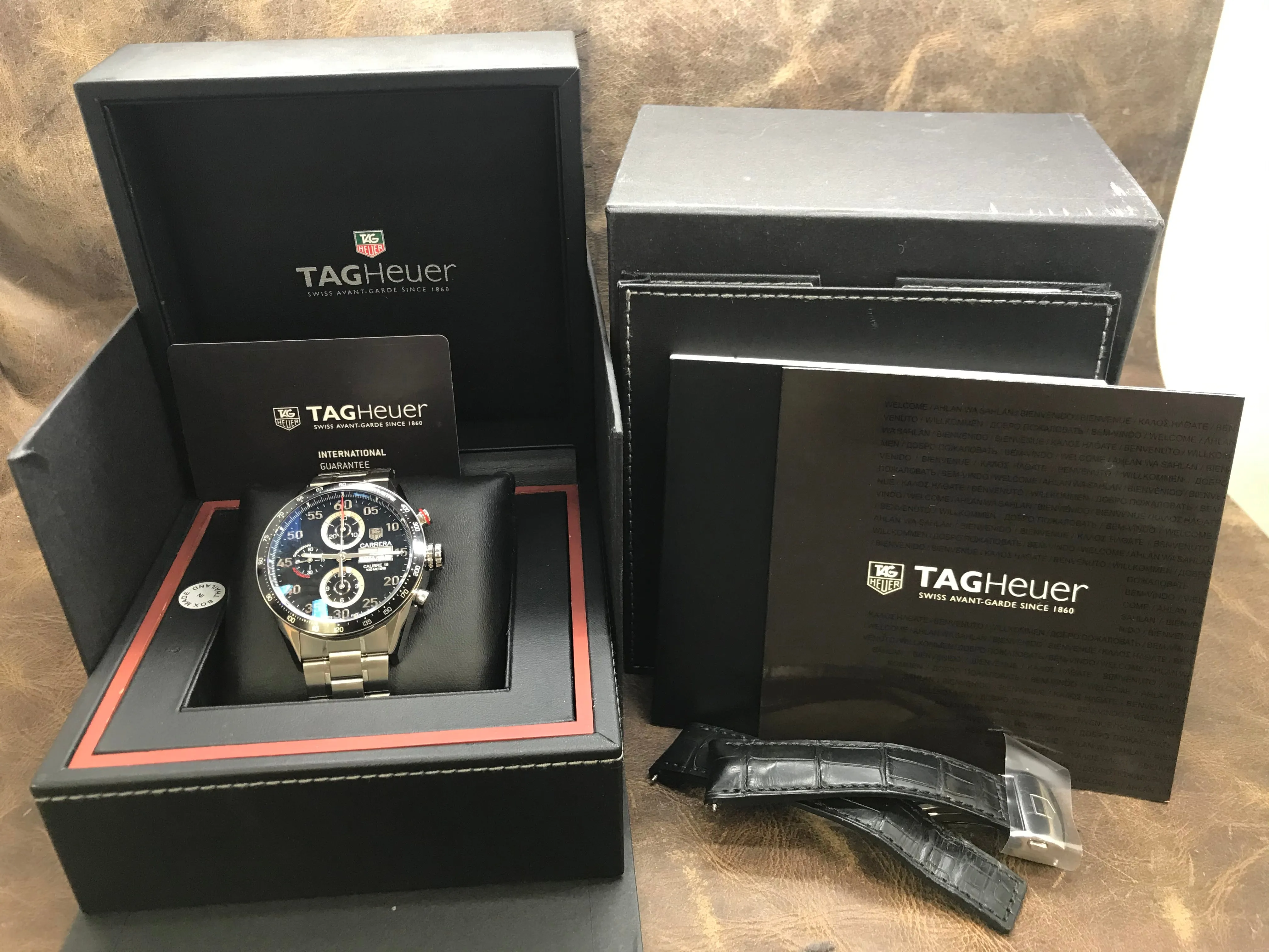 TAG Heuer Carrera CV2A10.FC6235 Black Dial Automatic Men's Watch