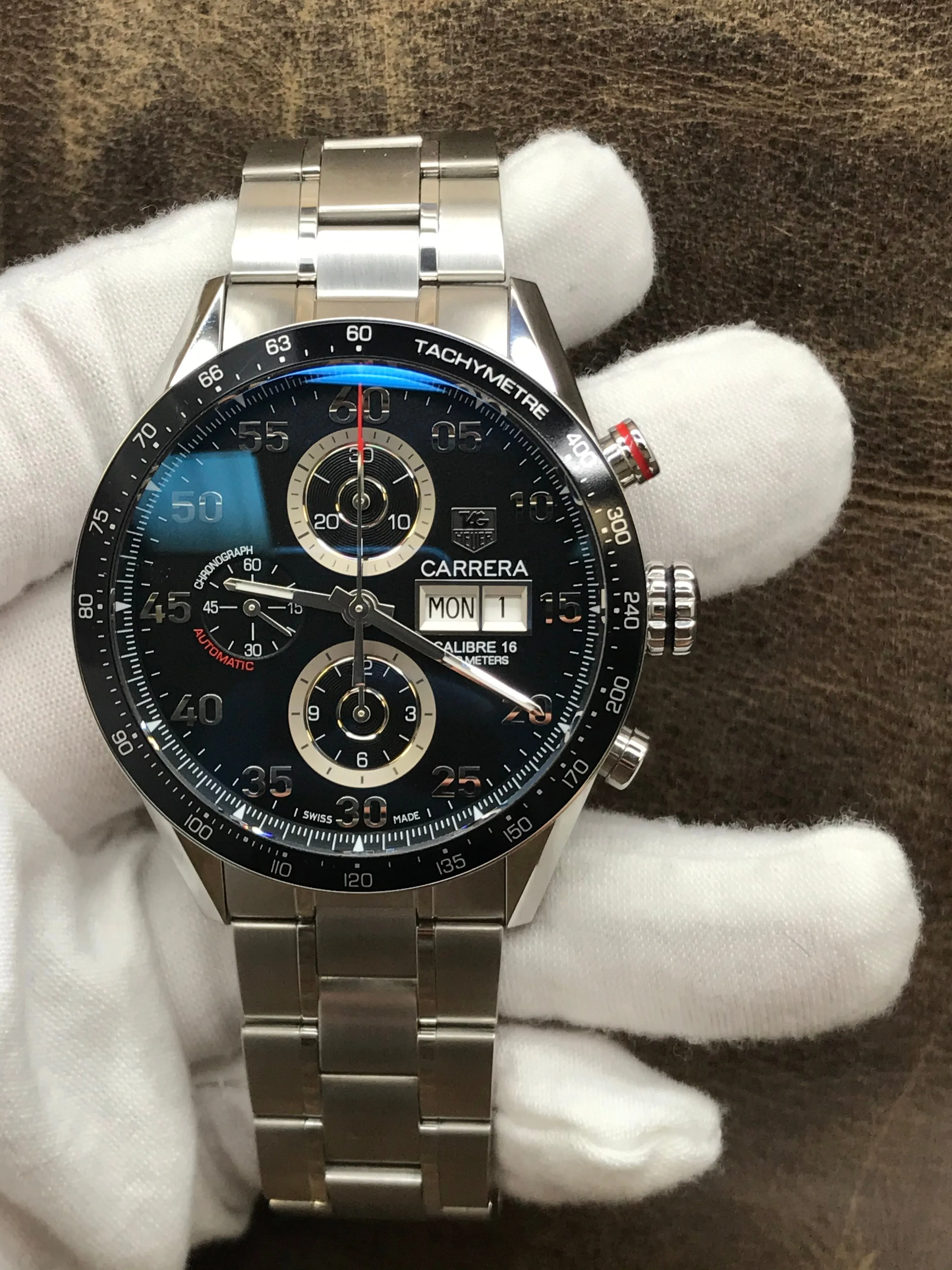 TAG Heuer Carrera CV2A10.FC6235 Black Dial Automatic Men's Watch