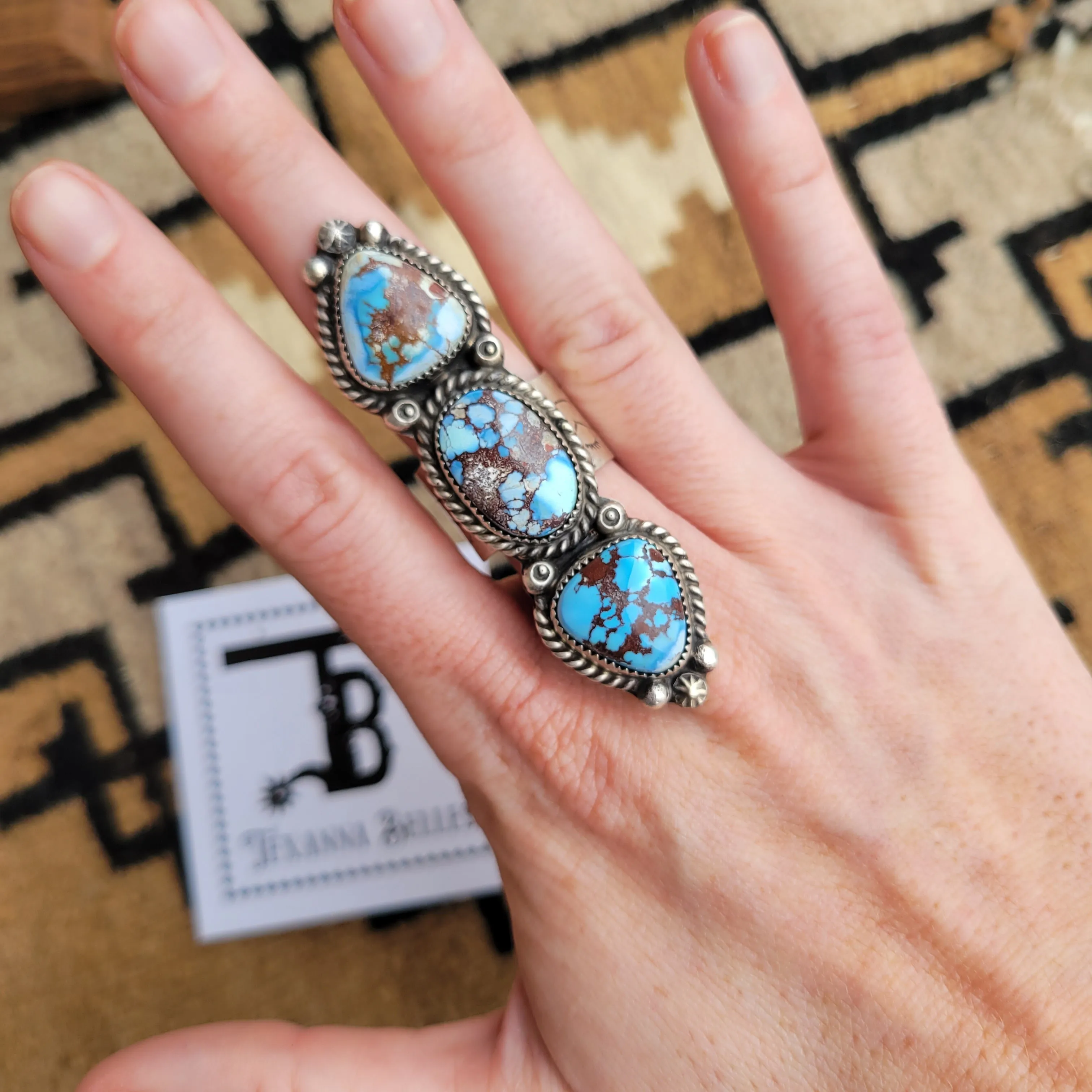 The Blaze Ring - Golden Hills Sz 8.5