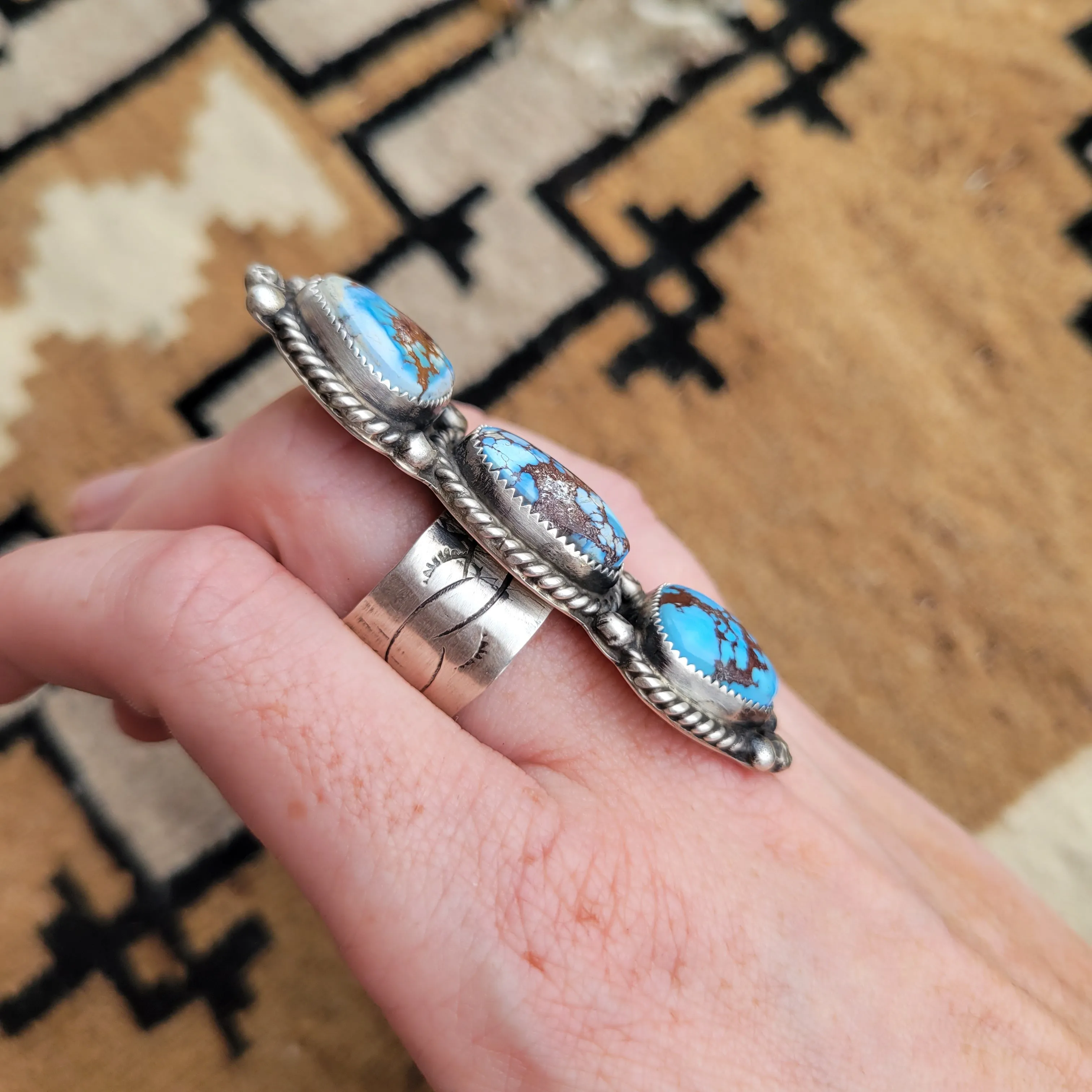 The Blaze Ring - Golden Hills Sz 8.5