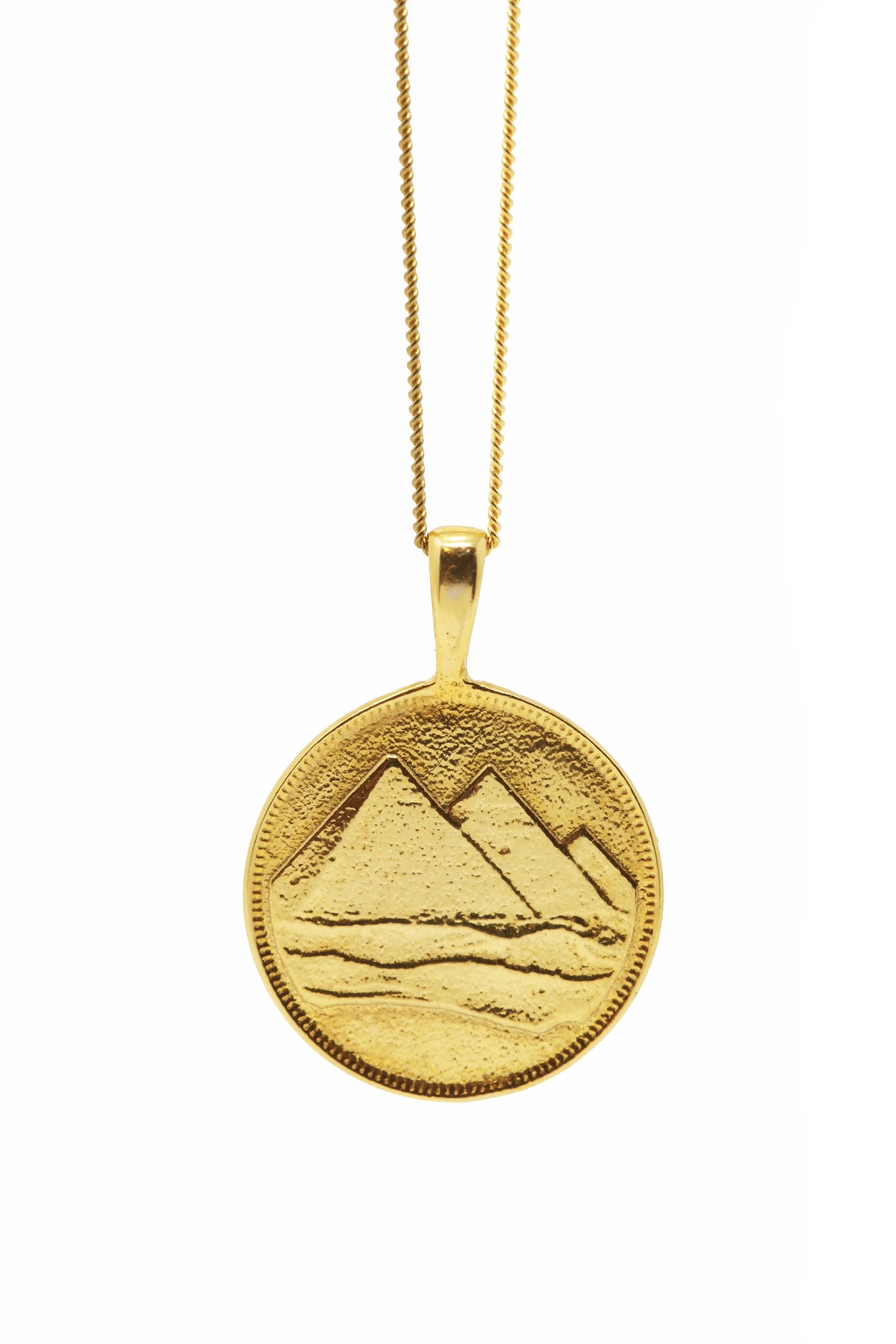 THE EGYPTIAN Coin Necklace Stack I