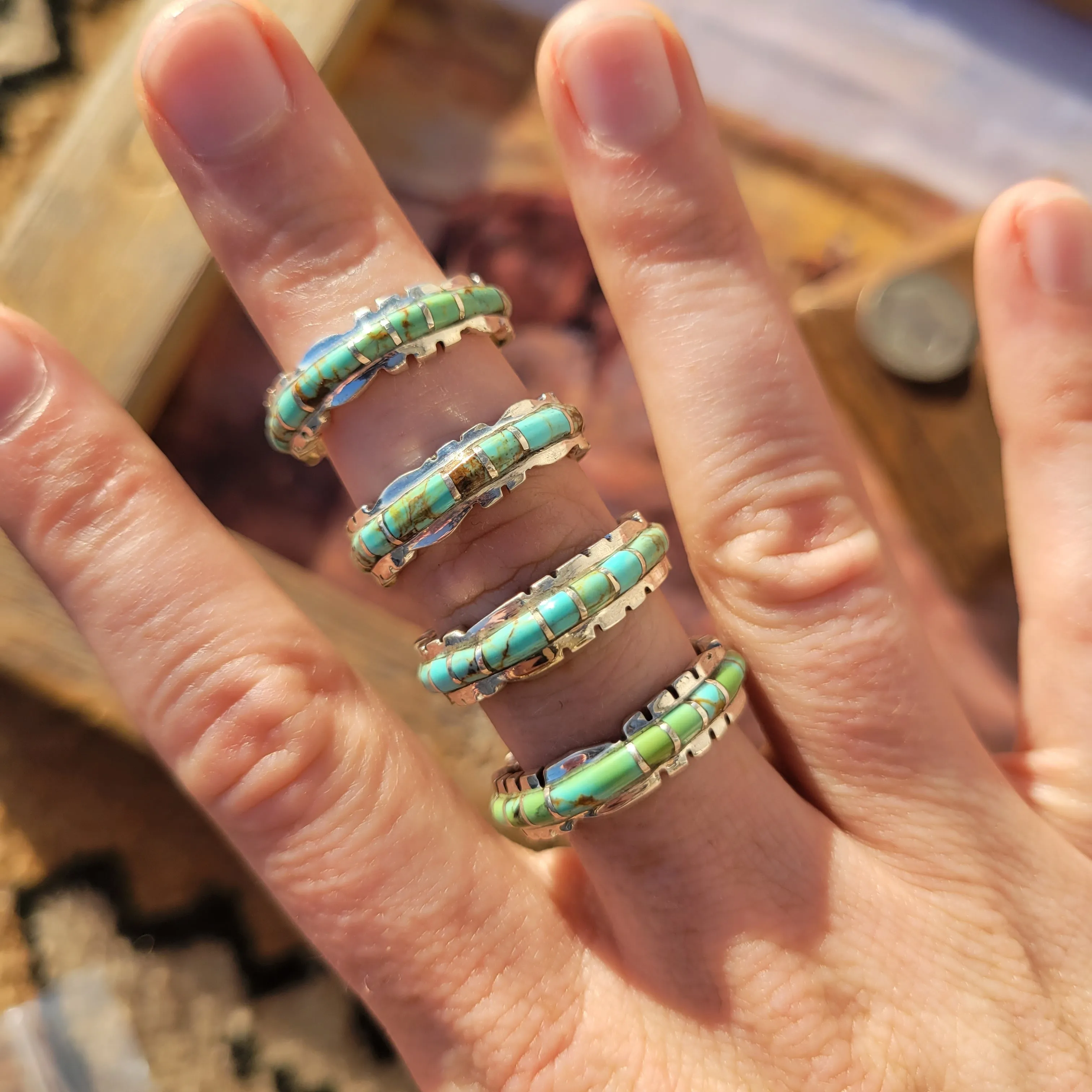 The Jules Stacker Rings