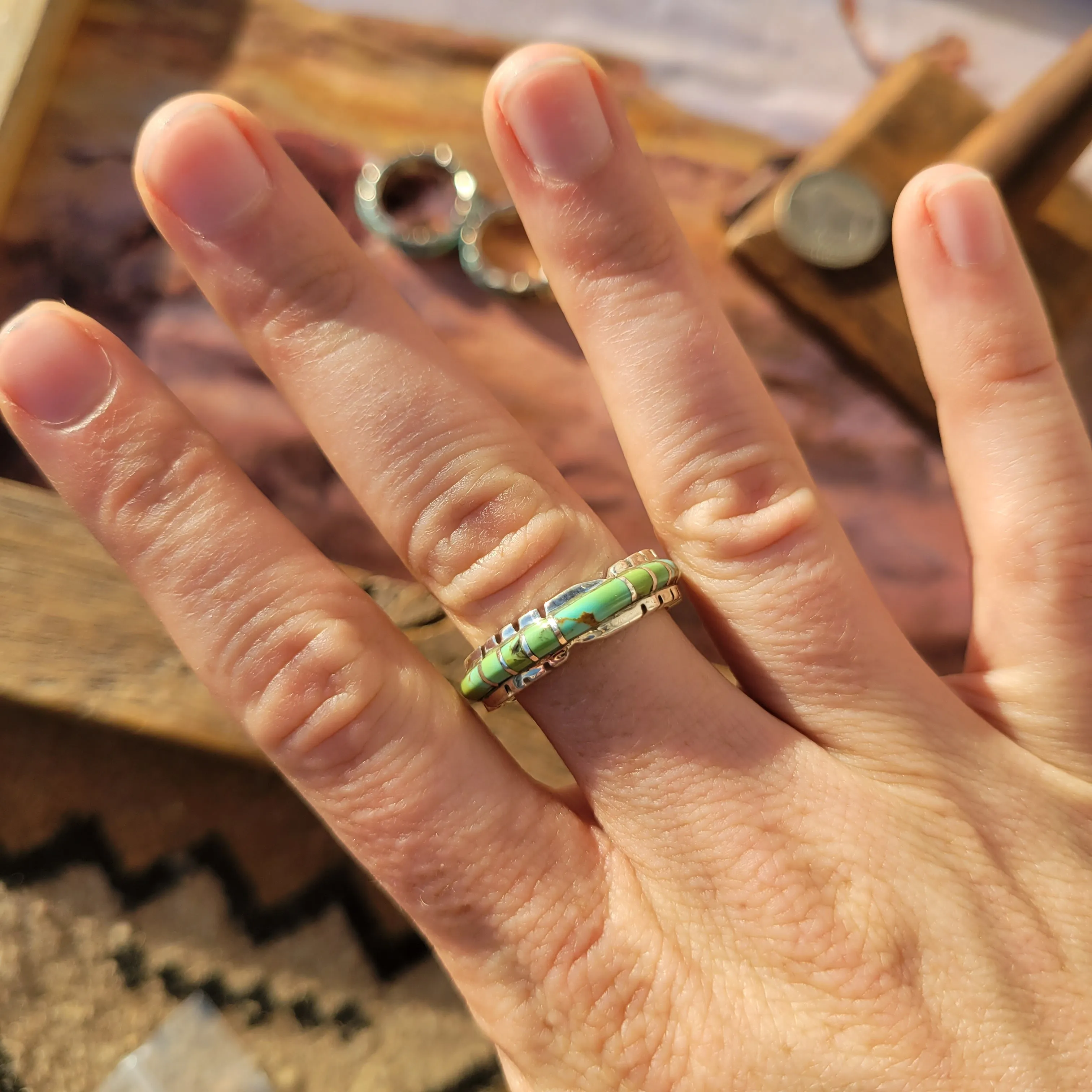 The Jules Stacker Rings