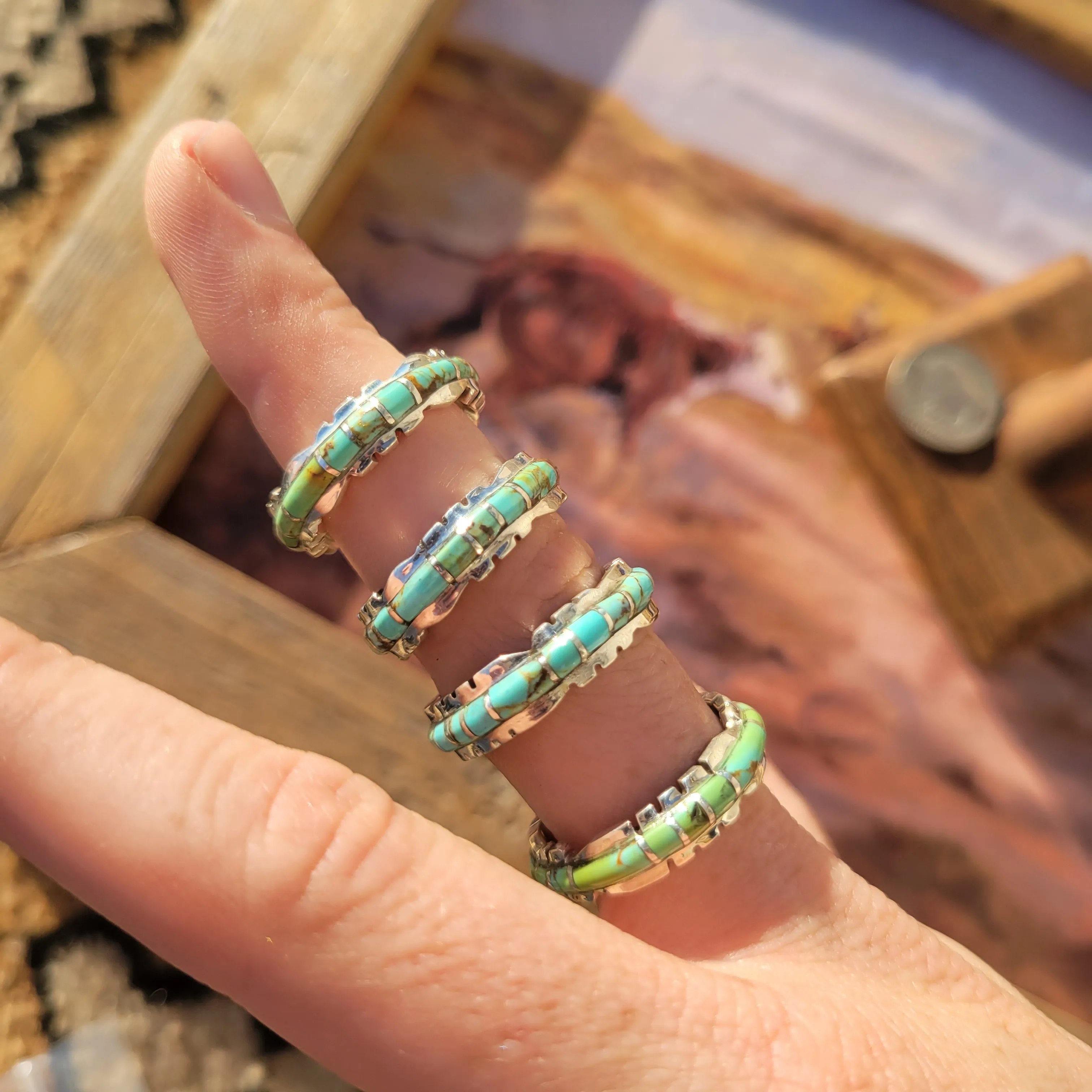 The Jules Stacker Rings