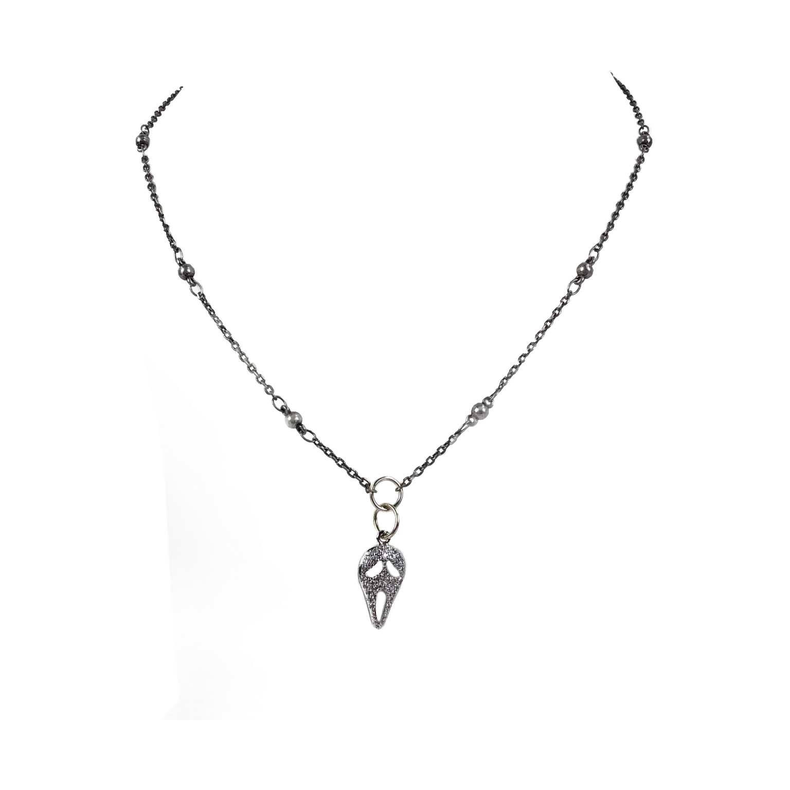 The Kenzie Pave Necklace Collection