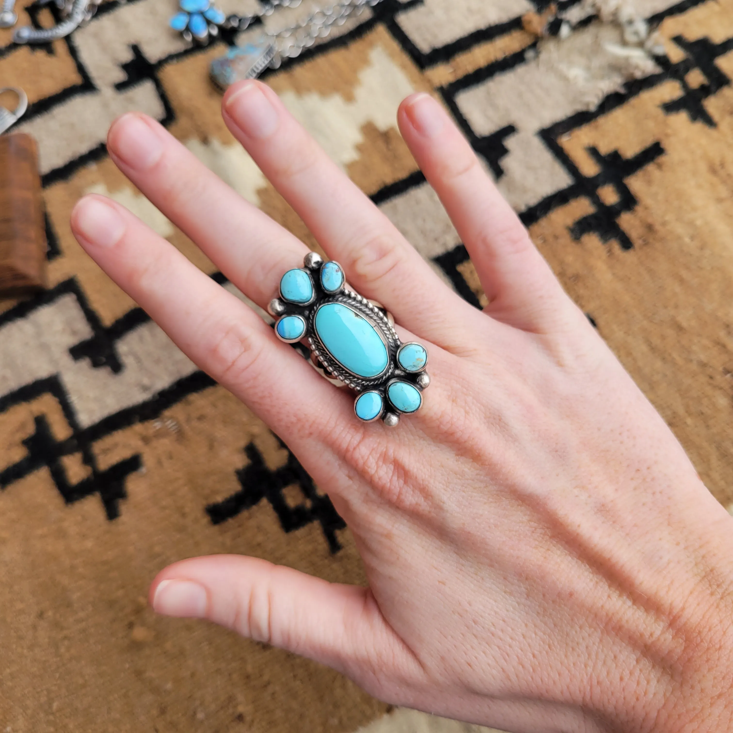 The Liz Ring - Golden Hills - Sz 7.5