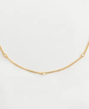 Thea Opal Gold Necklace
