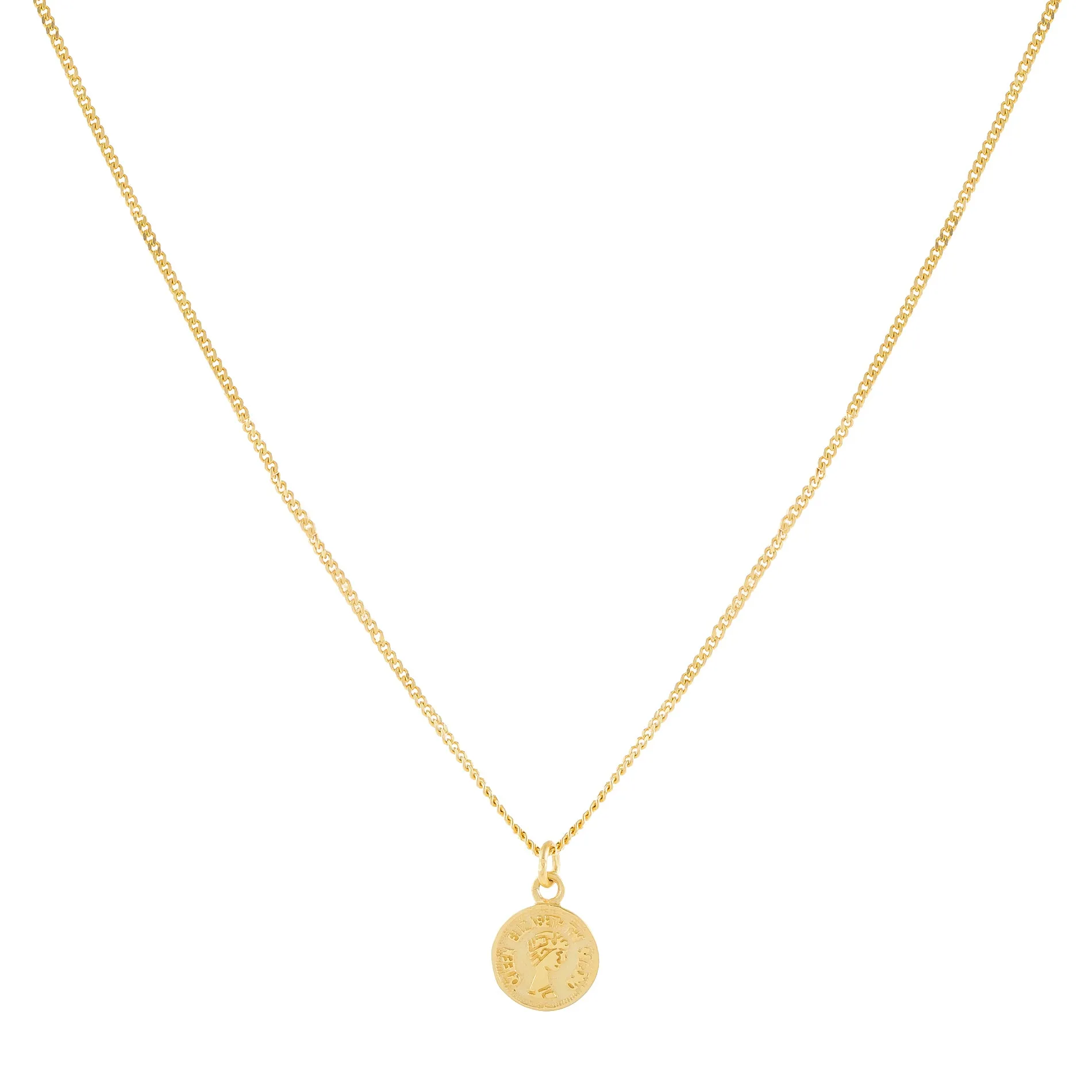 Tiny Coin Necklace
