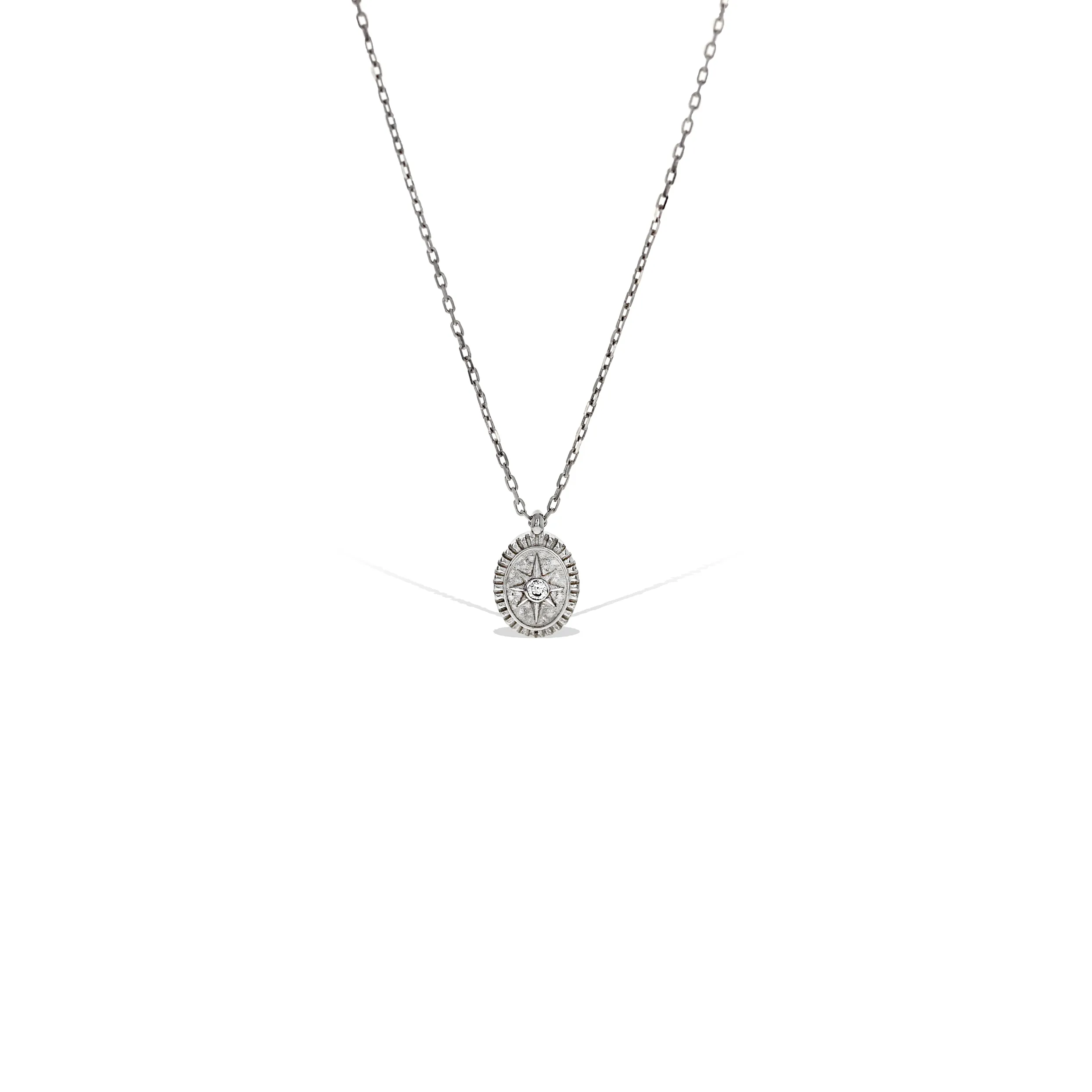 Tiny Compass Necklace