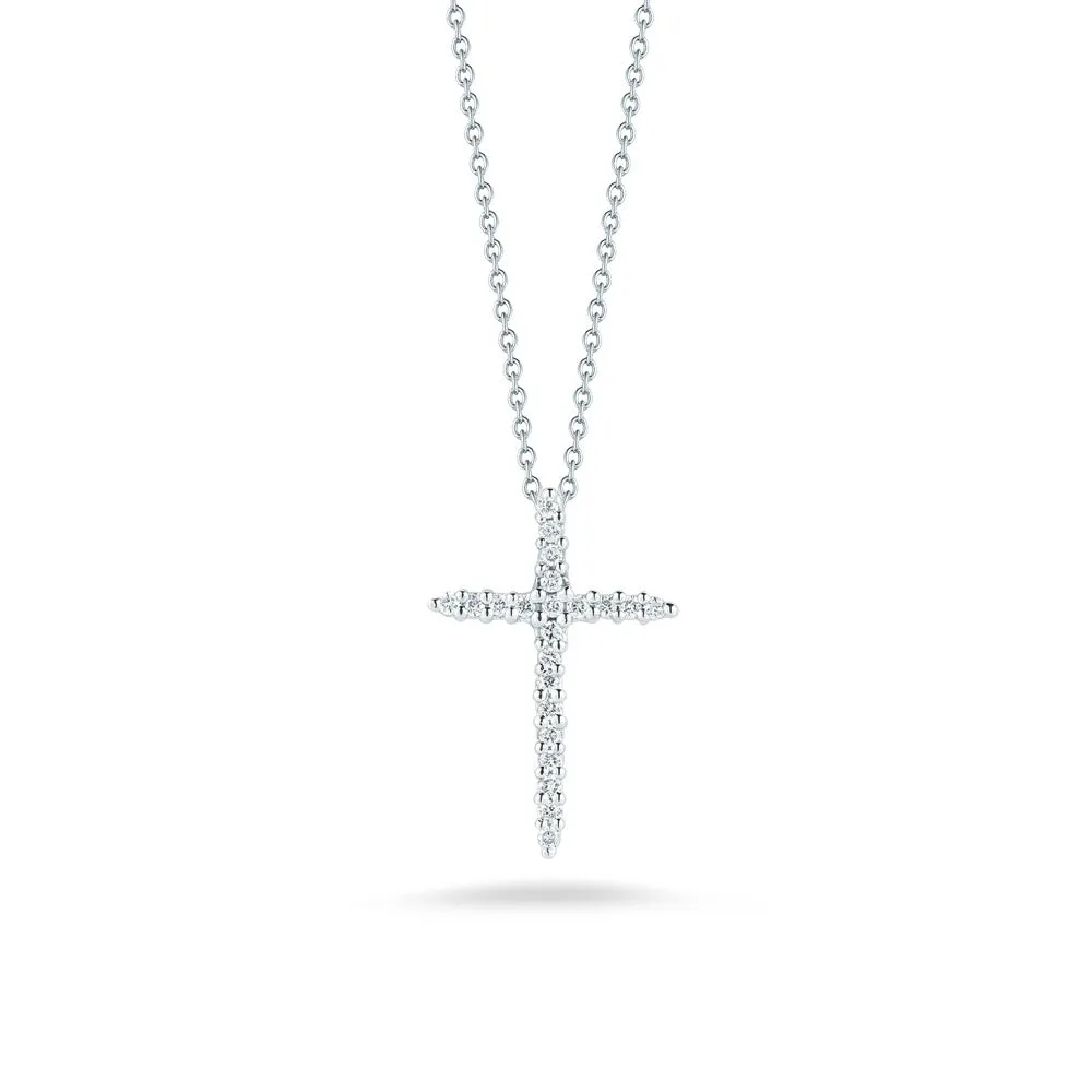 Tiny Treasures Cross Pendant with Diamonds
