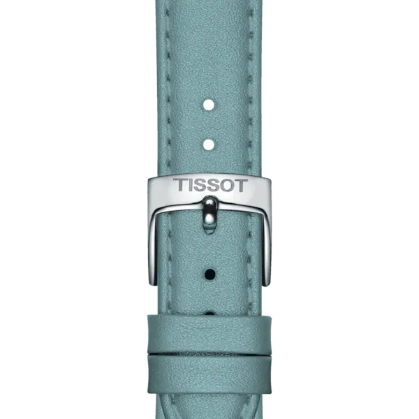 TISSOT CARSON PREMIUM LADY MOONPHASE LIGHT BLUE LEATHER