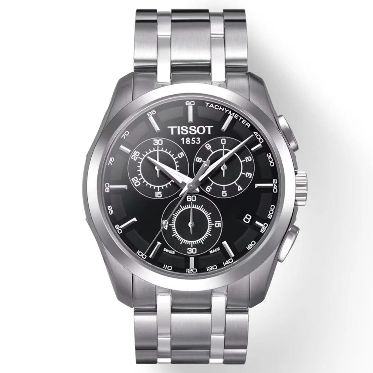 Tissot T-Classic Black Dial Men 41mm
