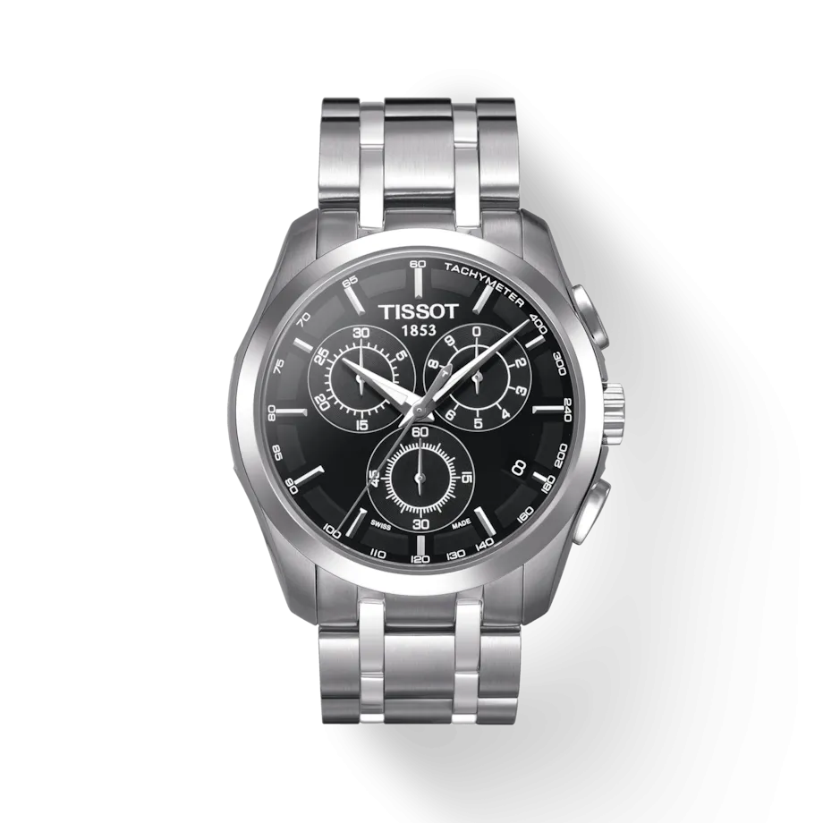 Tissot T-Classic Black Dial Men 41mm