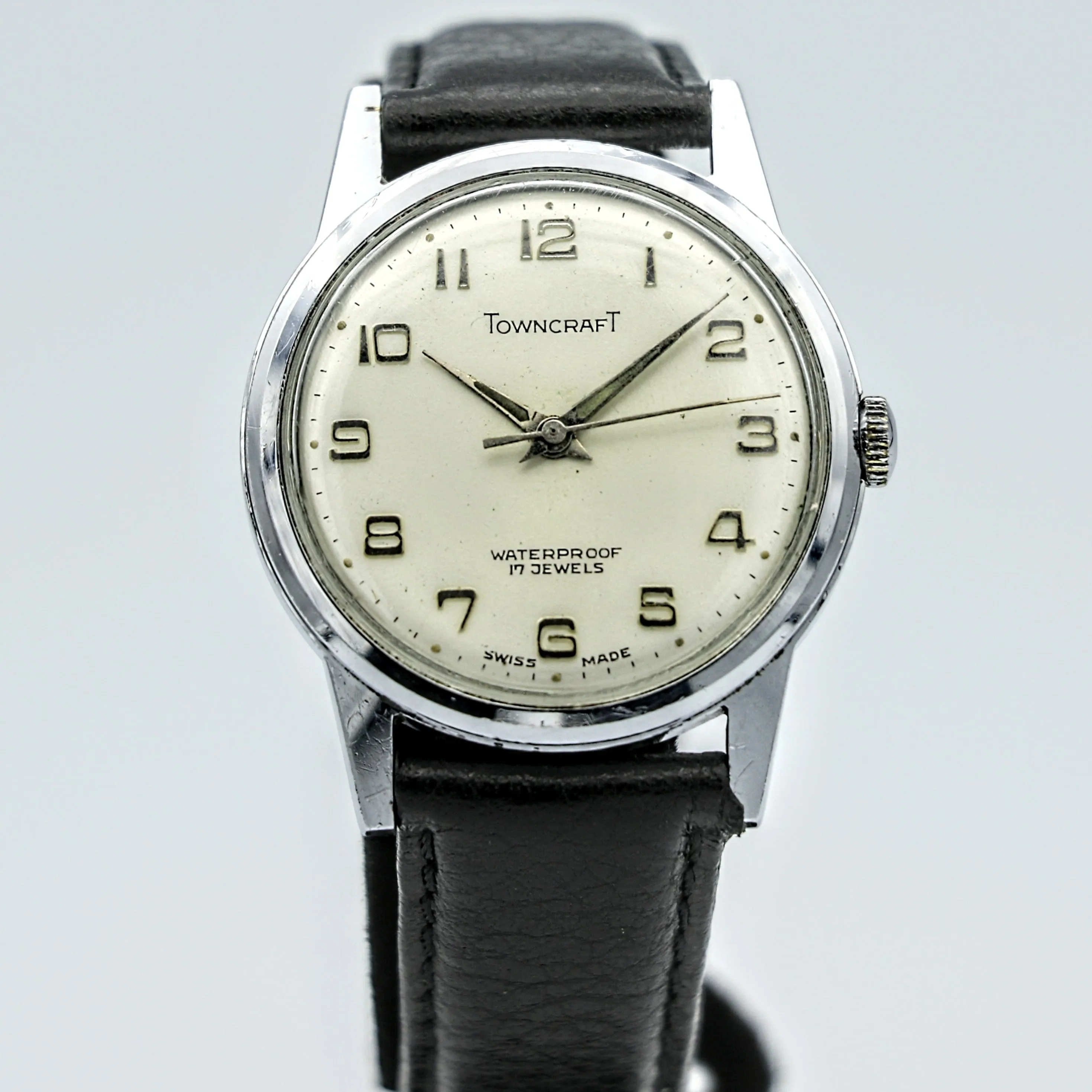 TOWNCRAFT by BASIS Watch Co. 17 Jewels 33mm Swiss Made Wristwatch