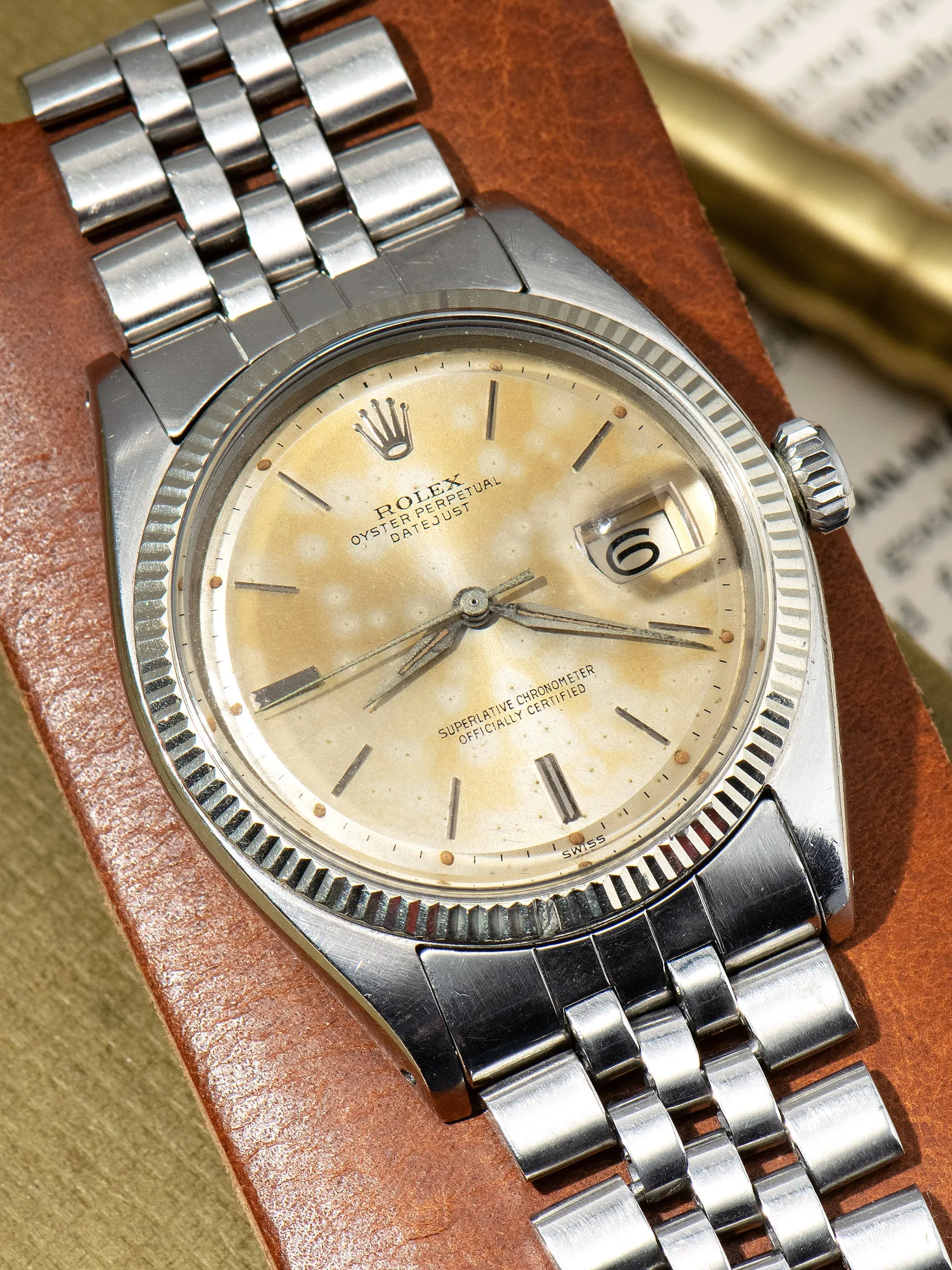 Tropical 1960 Rolex Datejust (Ref. 1601) Silver "Swiss Only" Dial